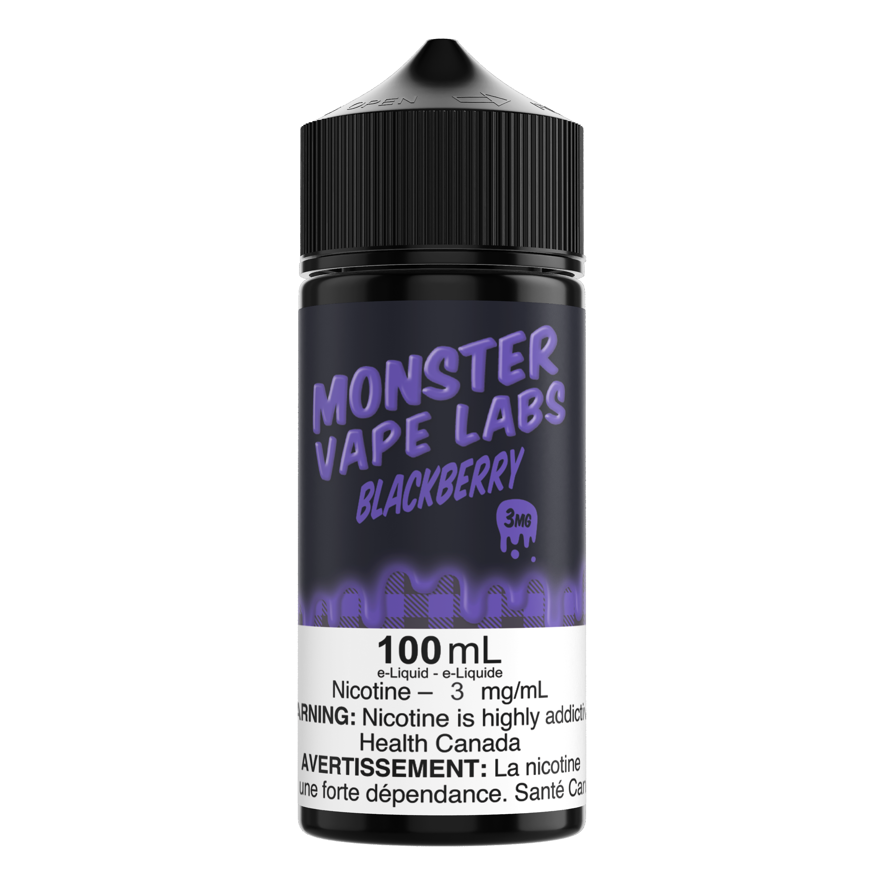 BLACKBERRY - MONSTER VAPE LABS (100mL) BLACKBERRY - MONSTER VAPE LABS (100mL)