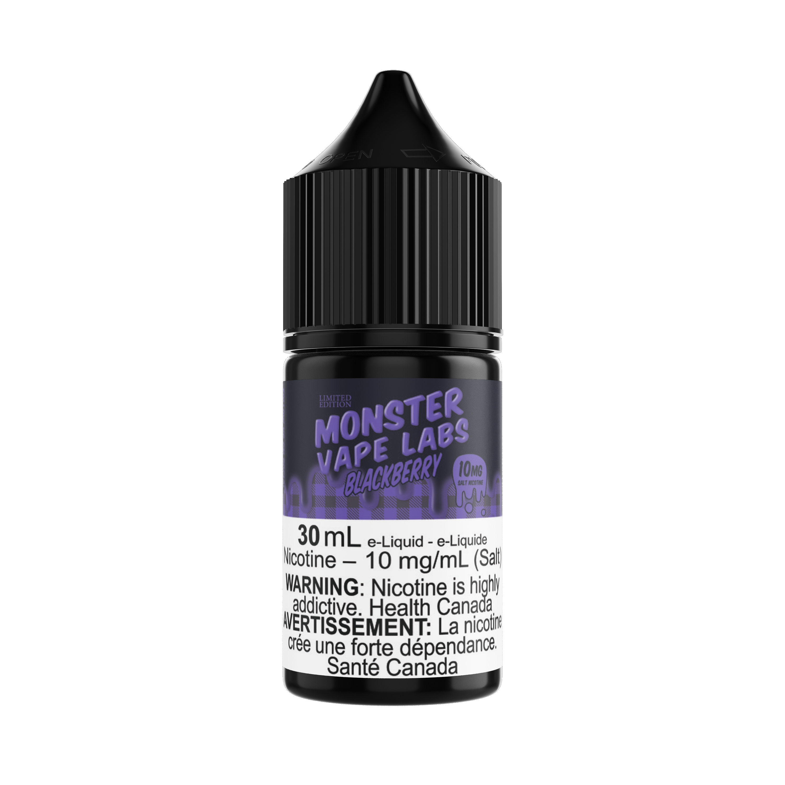 BLACKBERRY - MONSTER VAPE LABS SALT (30mL) (ONTARIO)