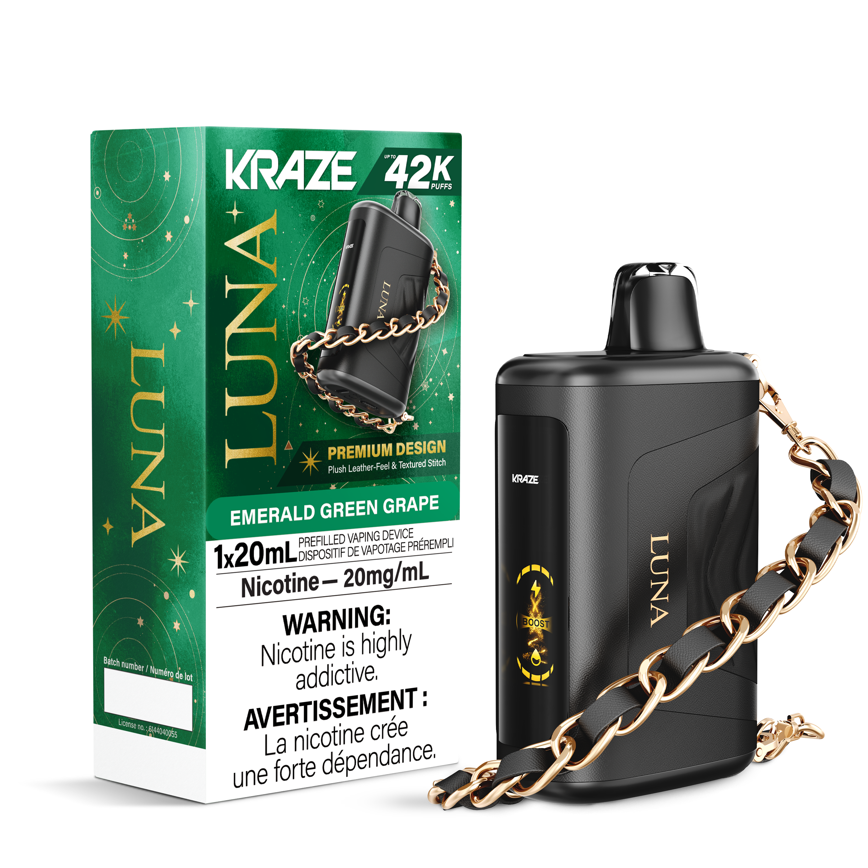 EMERALD GREEN GRAPE - KRAZE LUNA (ONTARIO)