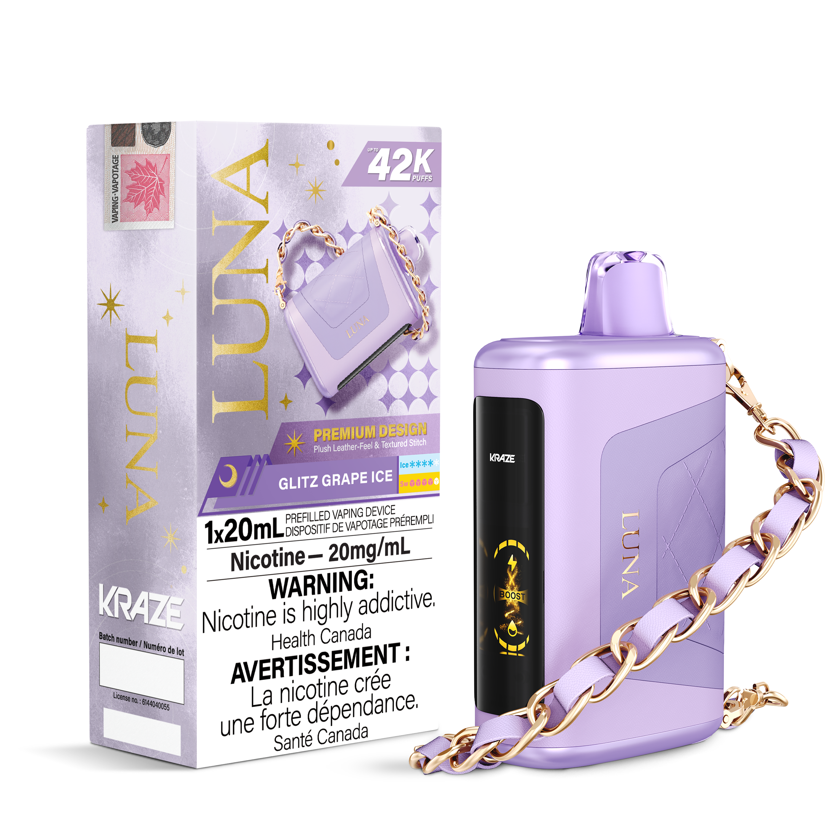 GLITZ GRAPE ICE - KRAZE LUNA (ONTARIO)