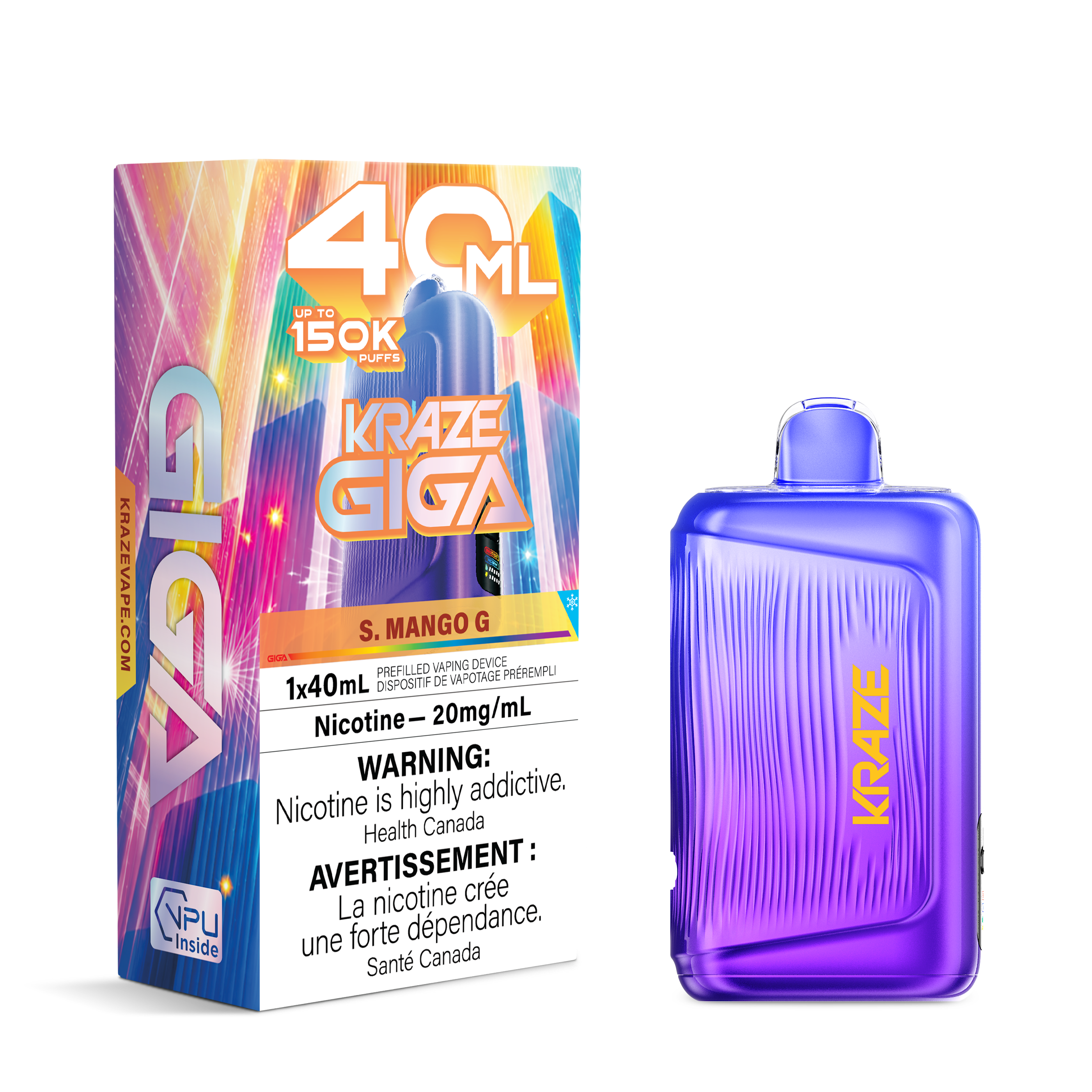 S. MANGO G - KRAZE GIGA (40mL)
