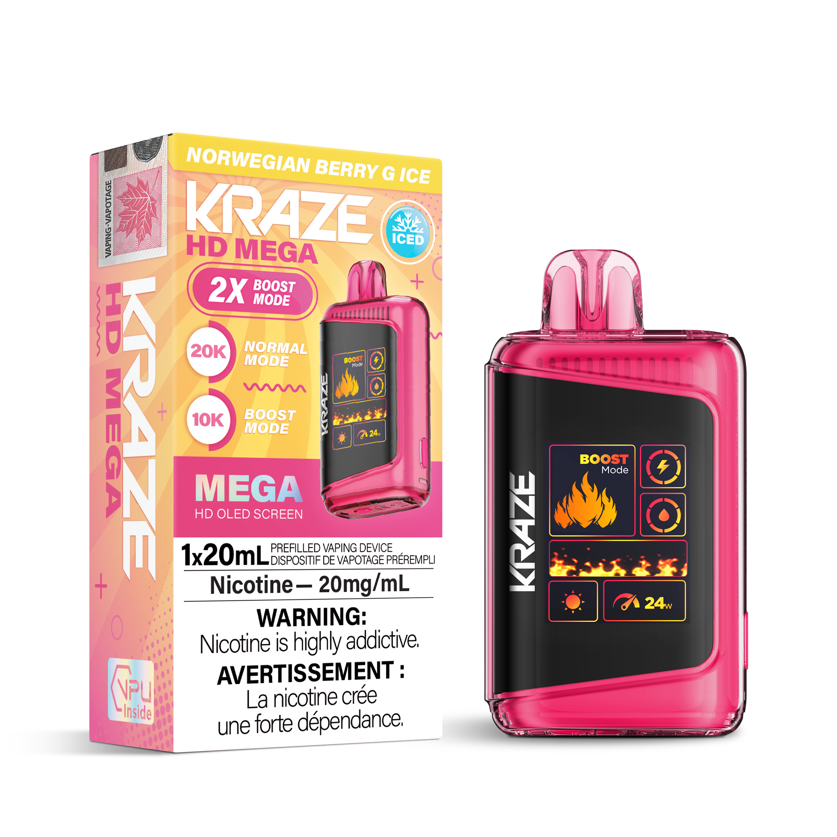 NORWEGIAN BERRY G ICE - KRAZE HD MEGA