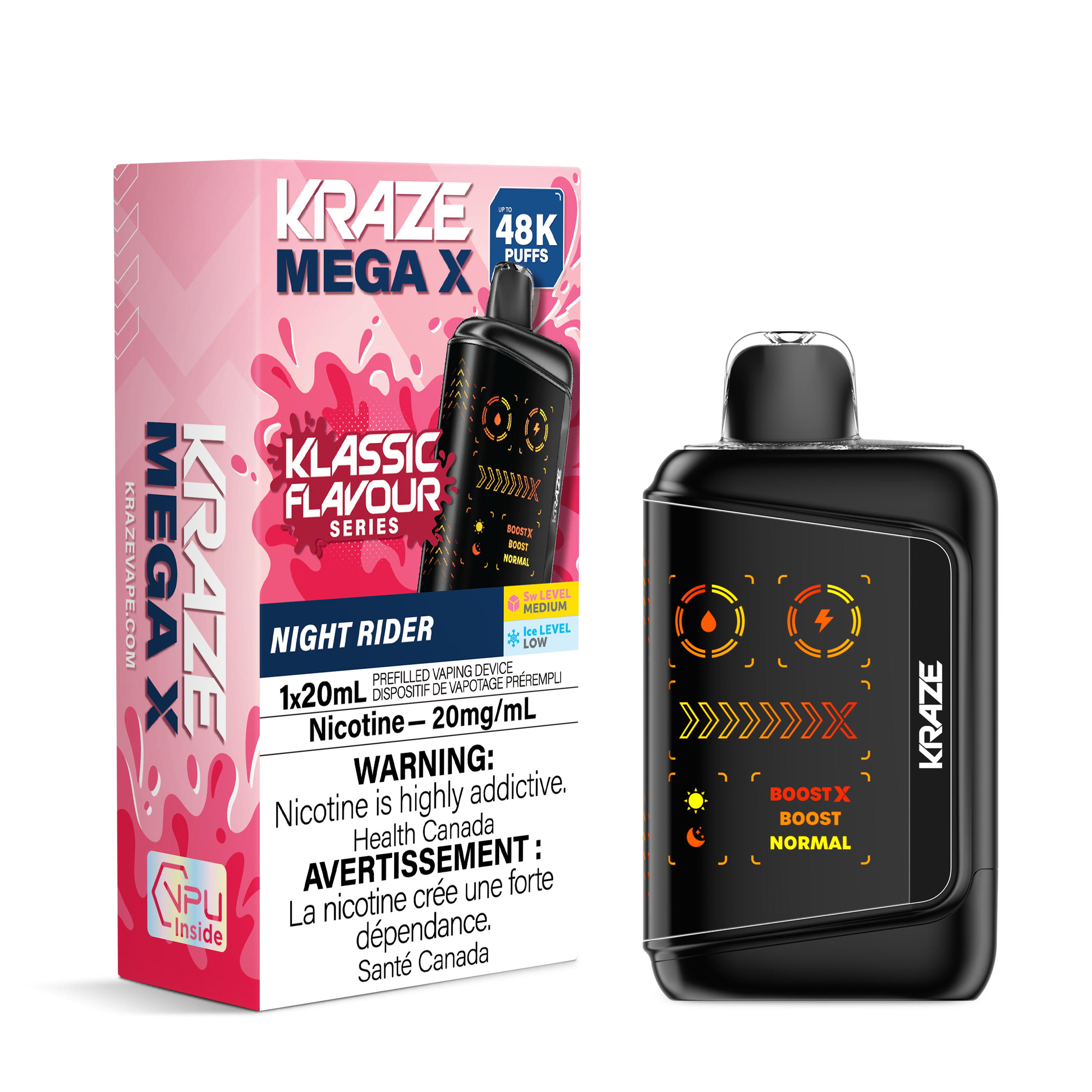 NIGHT RIDER - KRAZE MEGA X (20mL)