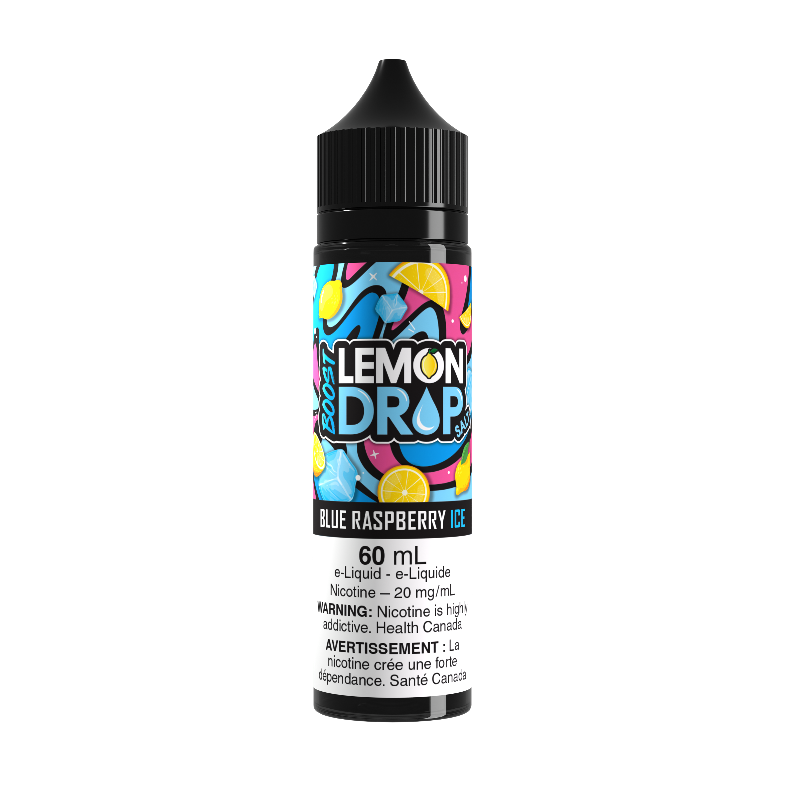 BLUE RASPBERRY ICE BY LEMON DROP BOOST SALT (60mL)