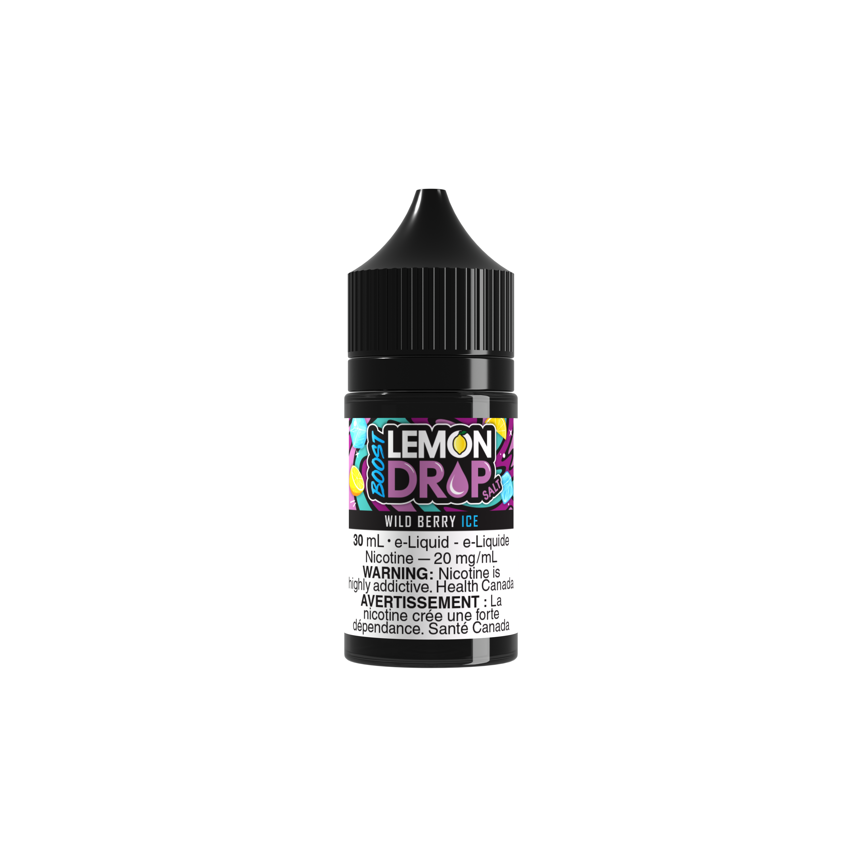 WILD BERRY ICE BY LEMON DROP BOOST SALT (30mL) (ONTARIO)