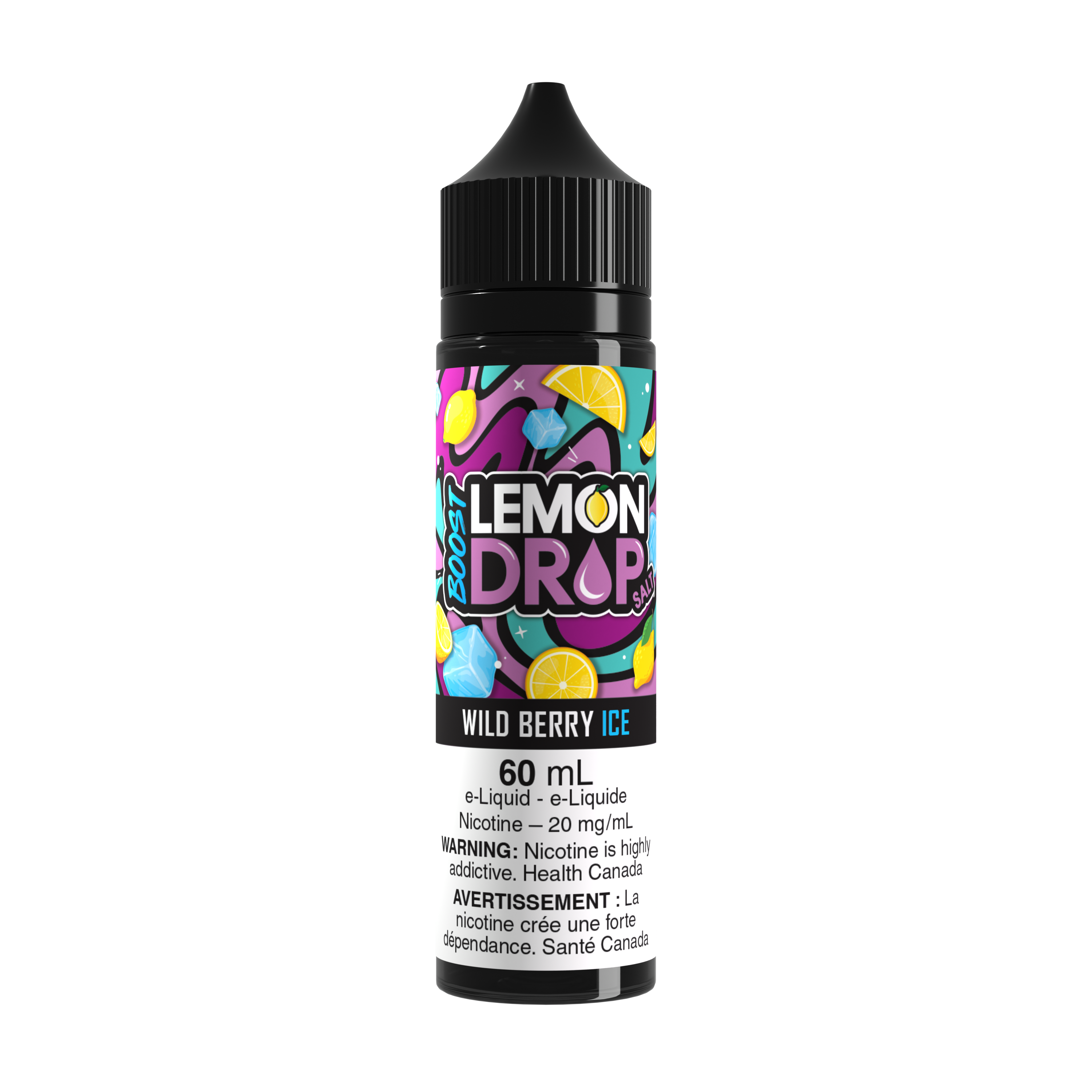 WILD BERRY ICE BY LEMON DROP BOOST SALT (60mL)