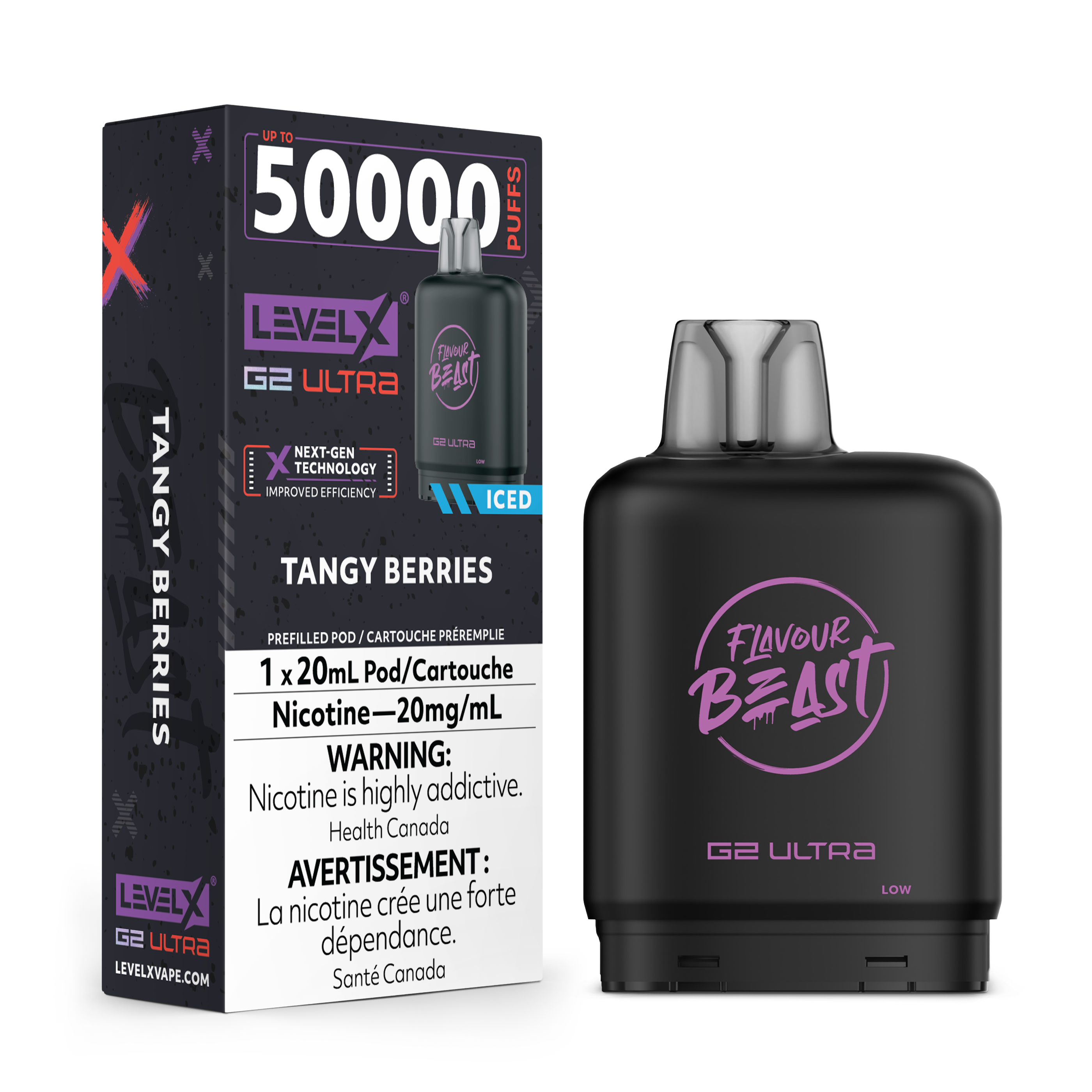 TANGY BERRIES - FLAVOUR BEAST LEVEL X G2 ULTRA (20mL) (ONTARIO)