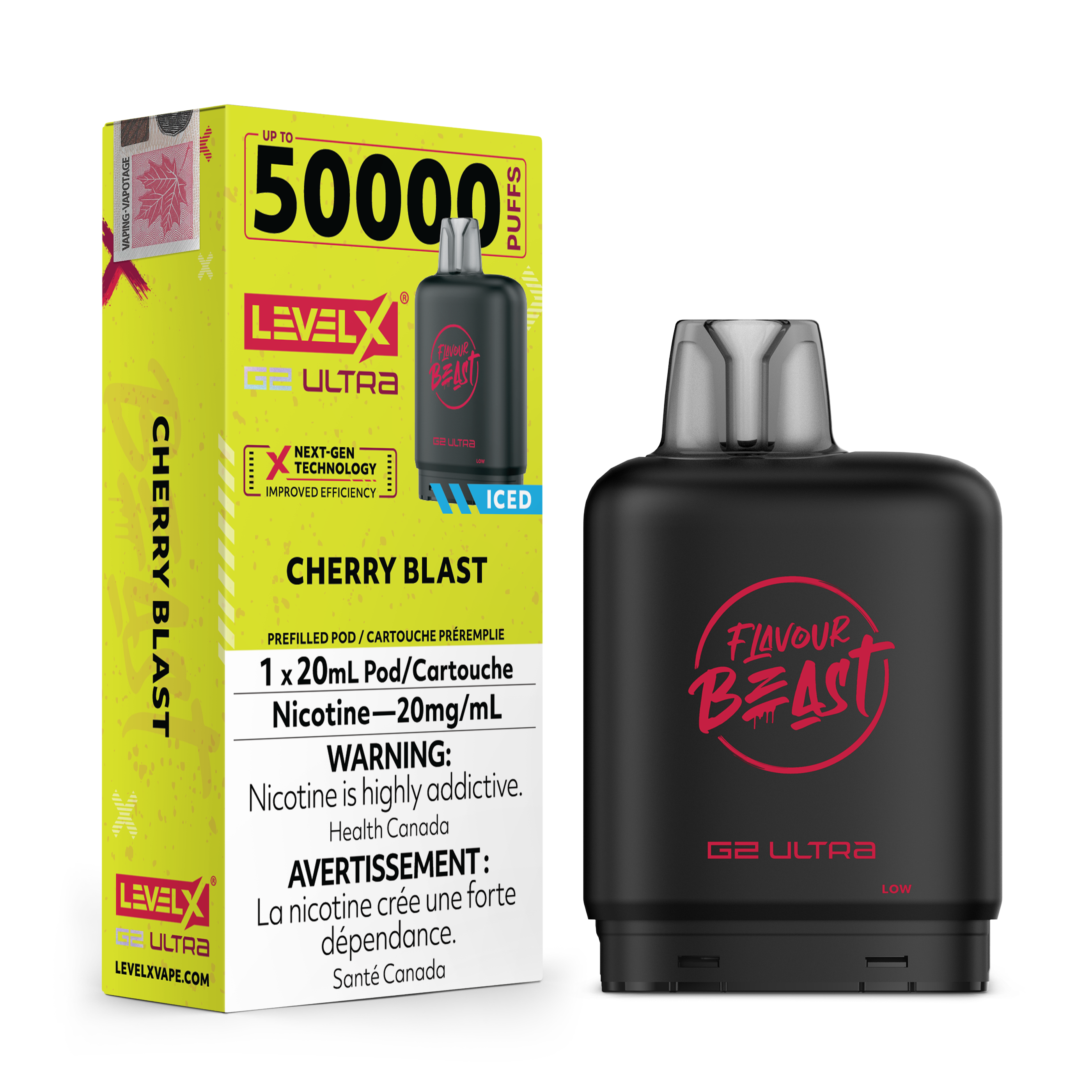 CHERRY BLAST - FLAVOUR BEAST LEVEL X G2 ULTRA (20mL) (ONTARIO)