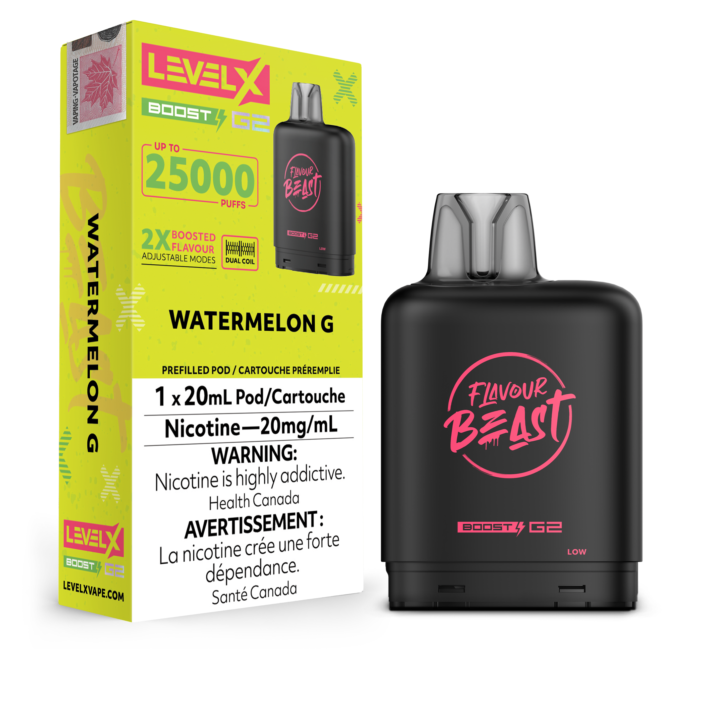 WATERMELON G - LEVEL X FB BOOST (20mL) (ONTARIO)
