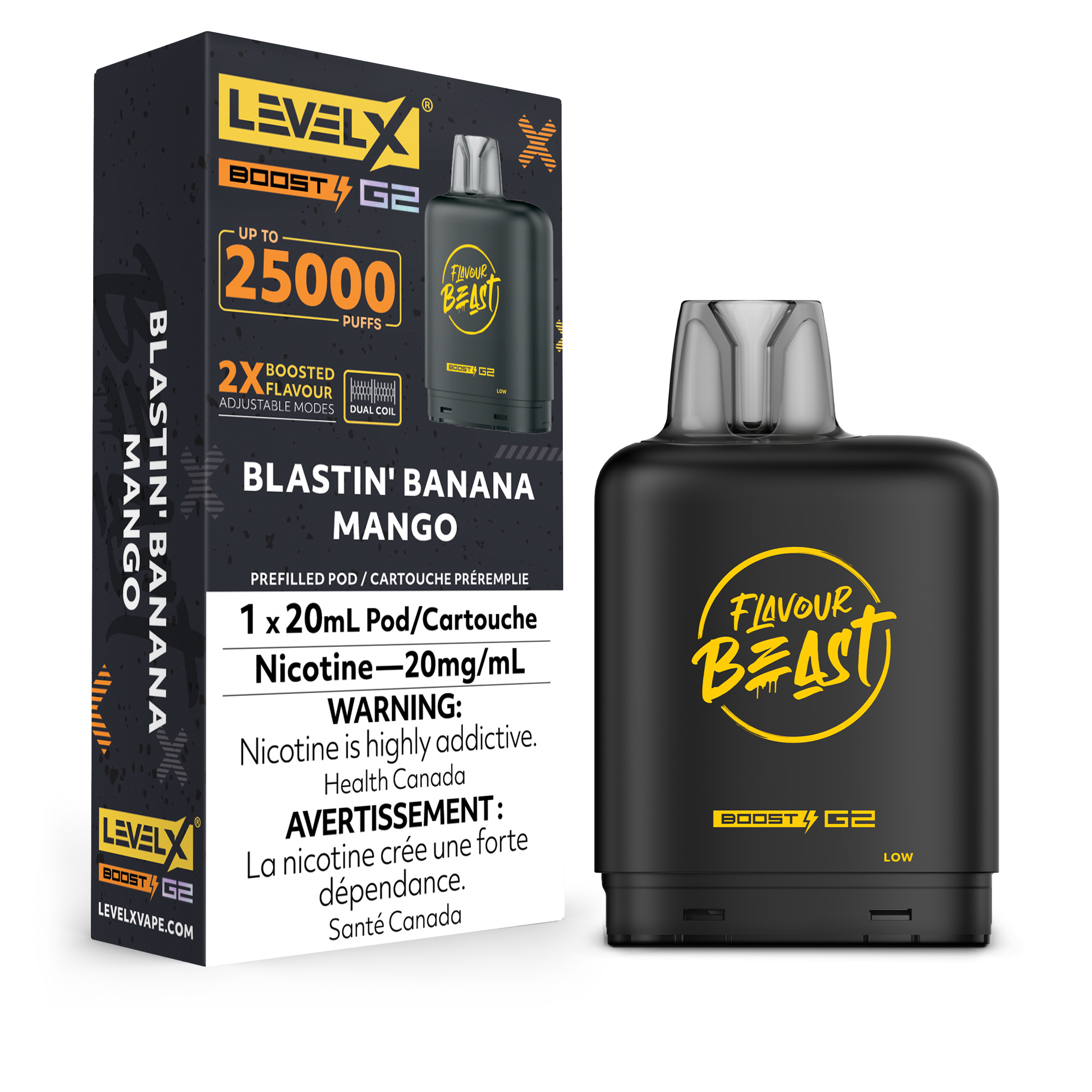 BLASTIN' BANANA MANGO - LEVEL X FB BOOST (20mL) (ONTARIO)
