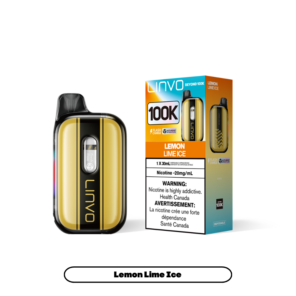 LEMON LIME ICE - LINVO BEYOND 100K (30mL) LEMON LIME ICE - LINVO BEYOND 100K (30mL)