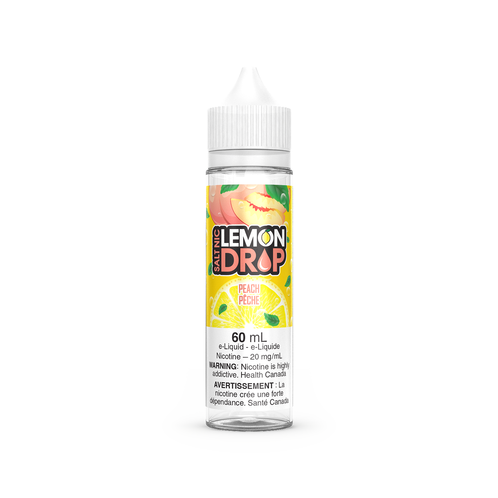 PEACH BY LEMON DROP SALT (30mL & 60mL) (ONTARIO)