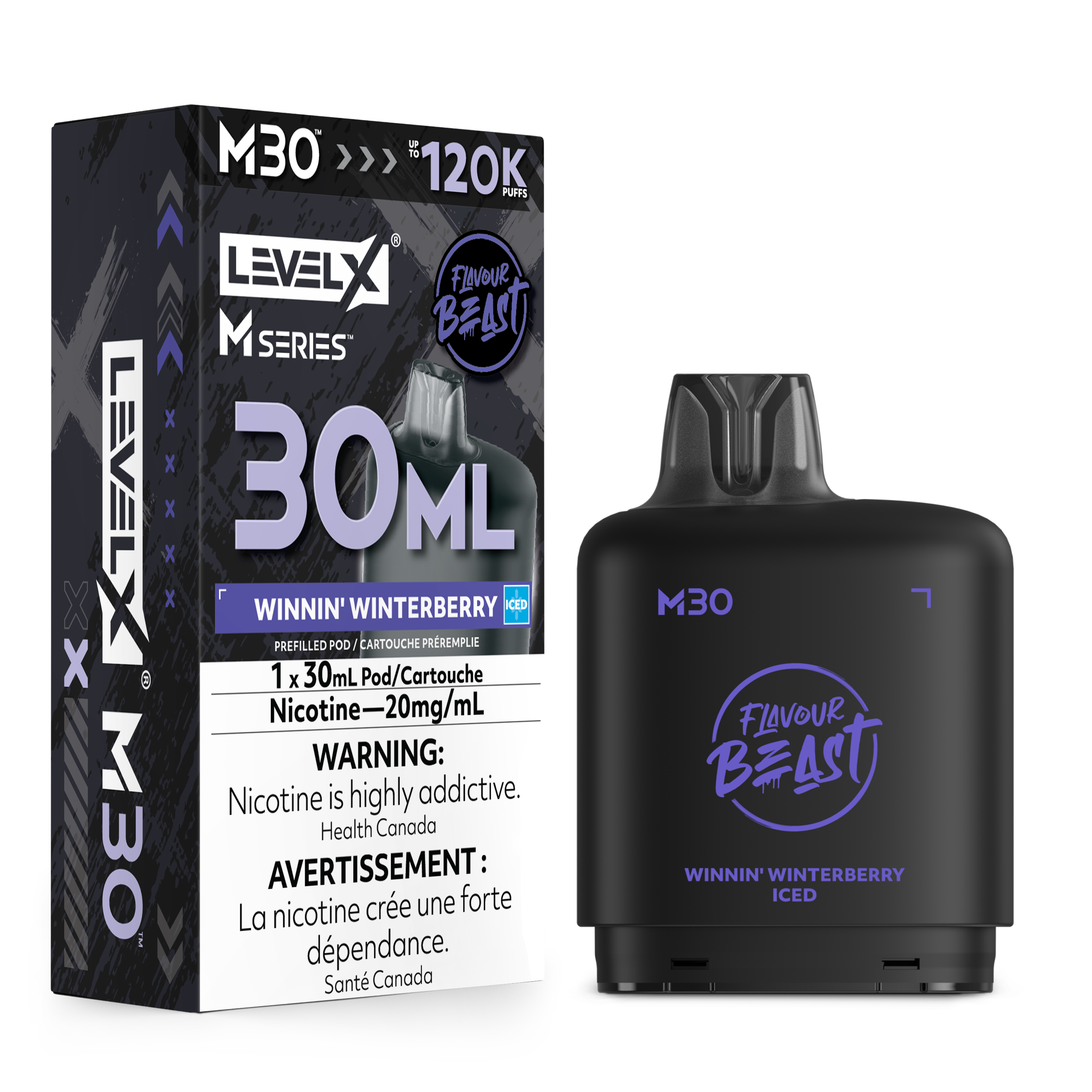WINNIN' WINTERBERRY ICED - LEVEL X M30 (30mL) *LEVEL X M DEVICE REQUIRED*