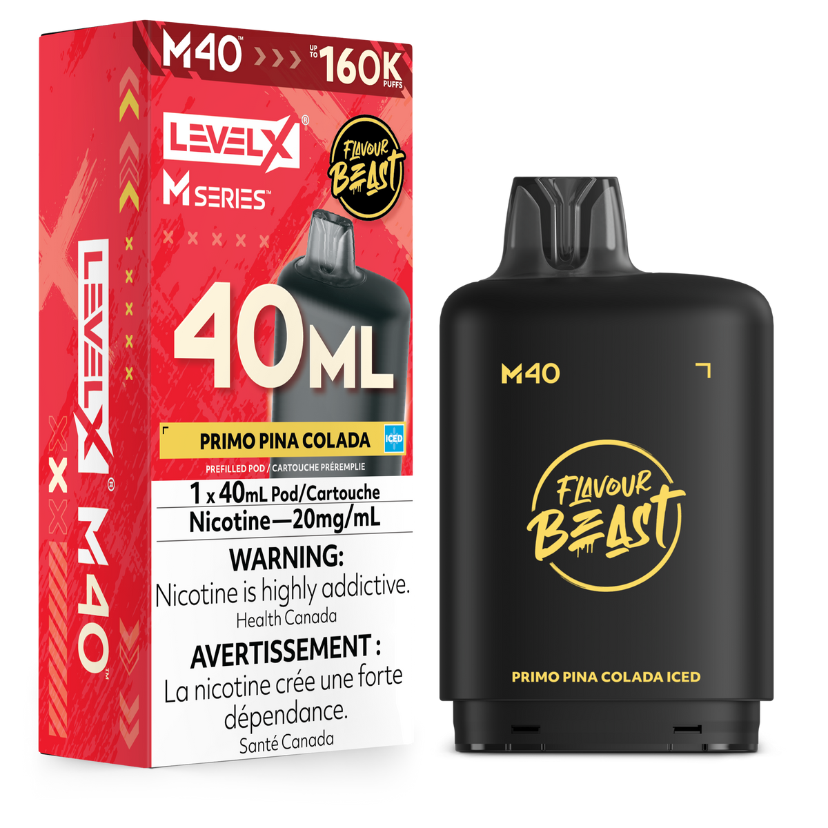 PRIMO PINA COLADA ICED - LEVEL X M40 (40mL) *LEVEL X M DEVICE REQUIRED*
