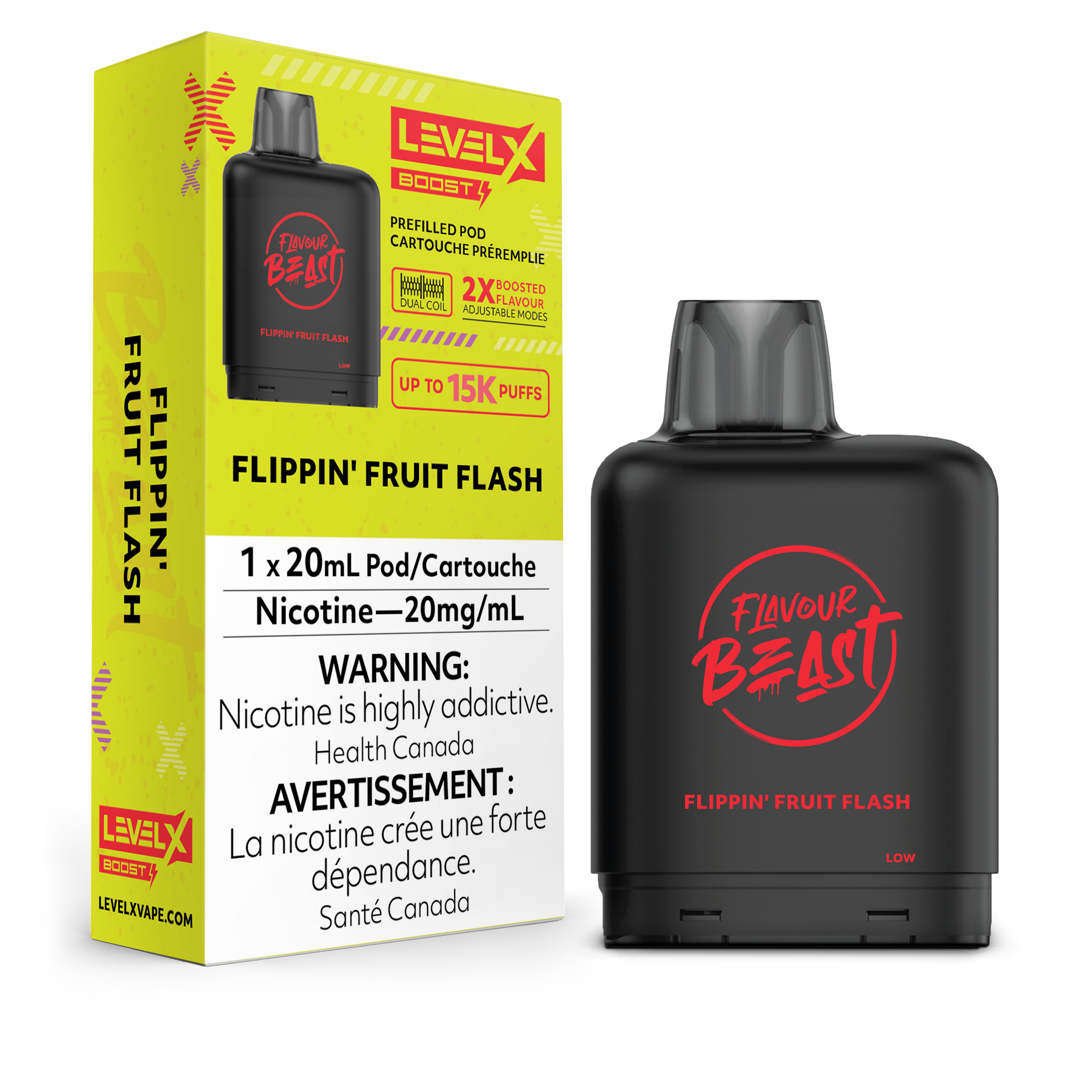 FLIPPIN' FRUIT FLASH - LEVEL X FB BOOST (20mL) (ONTARIO)