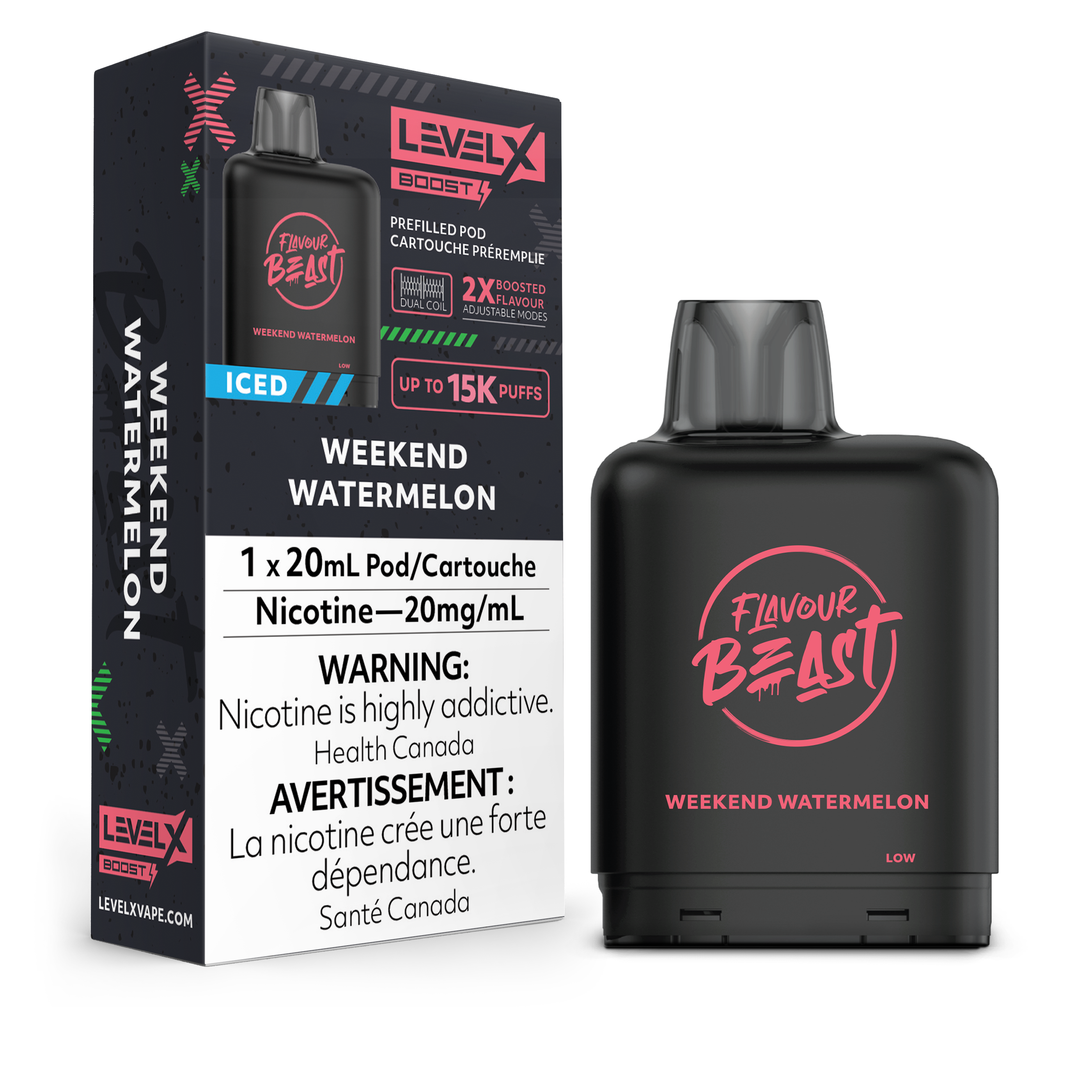 WEEKEND WATERMELON - LEVEL X FB BOOST (20mL) (ONTARIO)