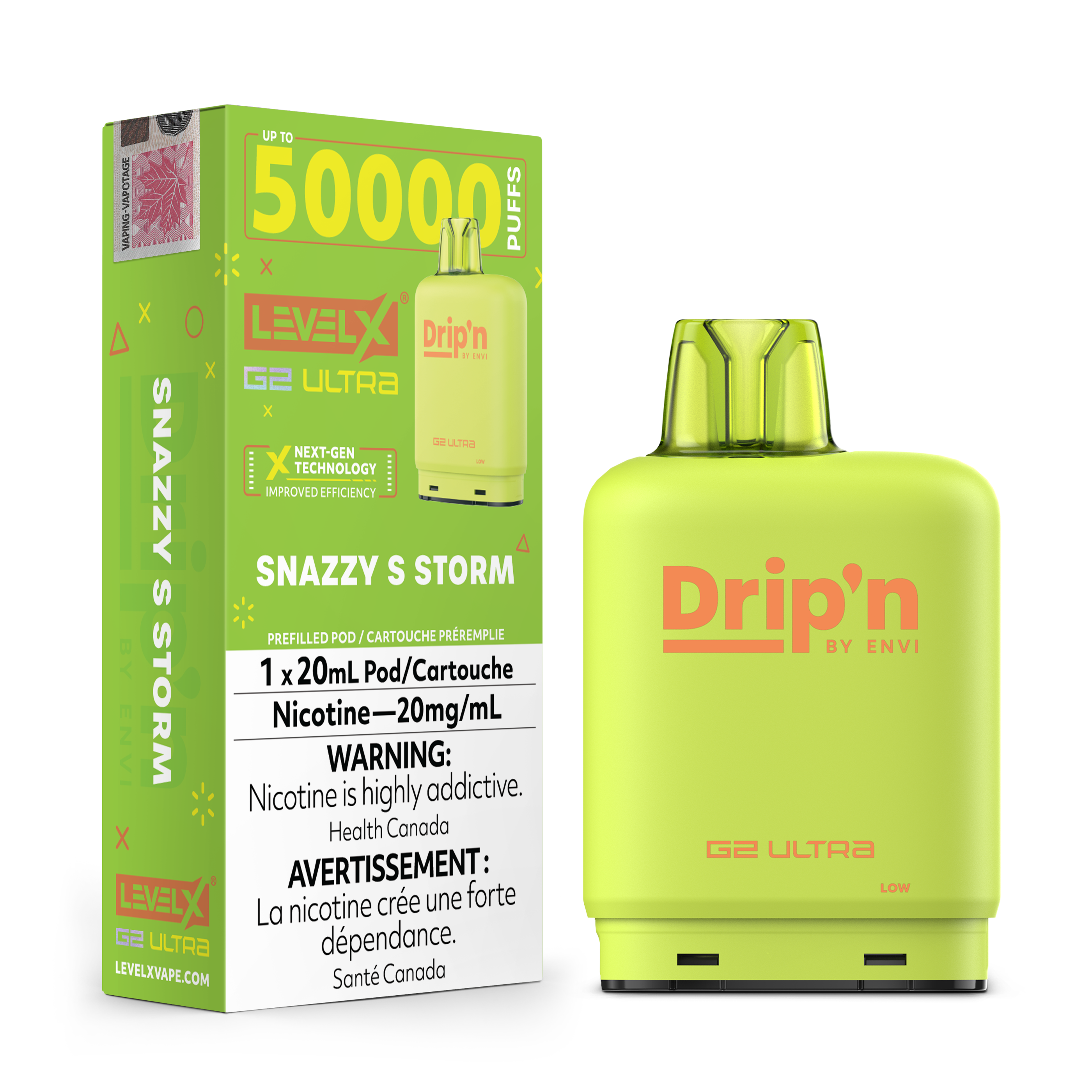 SNAZZY S STORM - FLAVOUR BEAST LEVEL X G2 DRIP'N ULTRA (20mL) (ONTARIO)