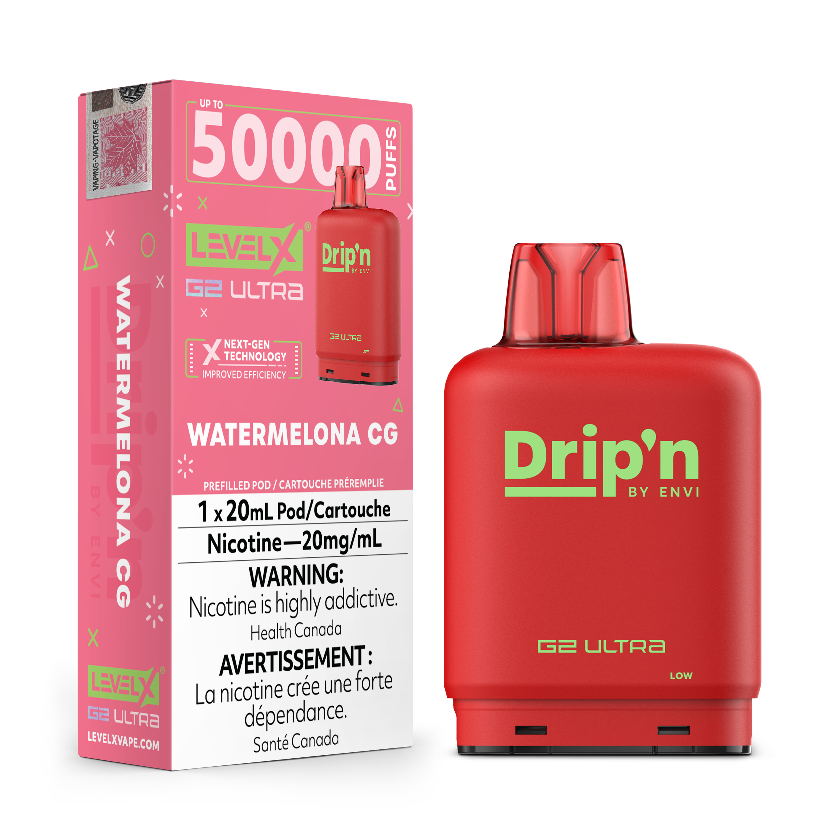 WATERMELONA CG - FLAVOUR BEAST LEVEL X G2 DRIP'N ULTRA (20mL) (ONTARIO)