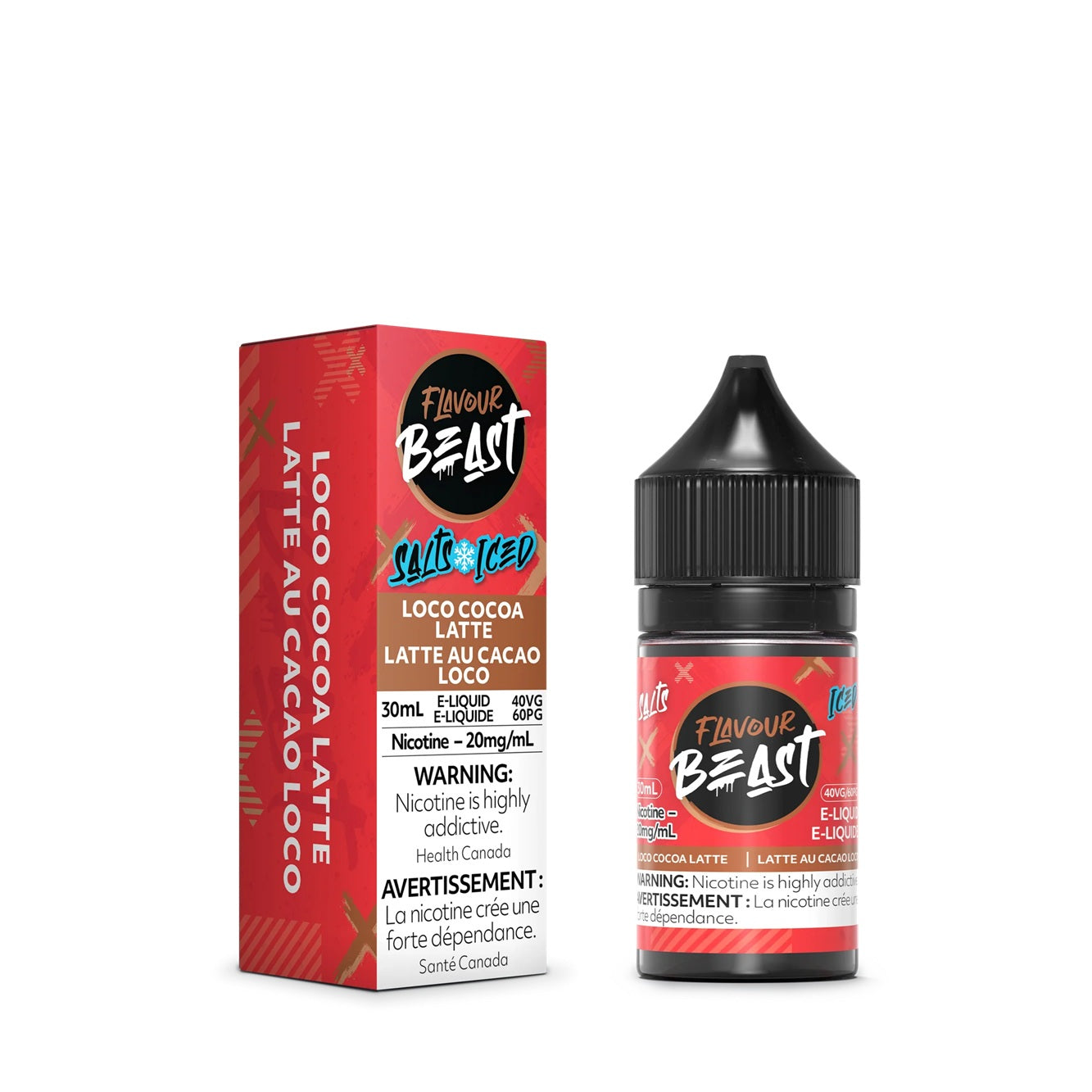 LOCO COCOA LATTE - FLAVOUR BEAST E LIQUID (30mL) (ONTARIO)