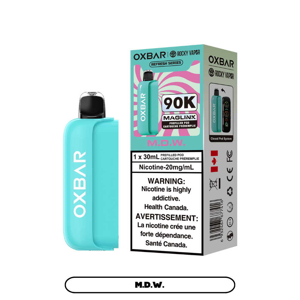 M.D.W. - OXBAR MAGLINK *HYBRID DISPOSABLE* (POD ONLY) (30mL)