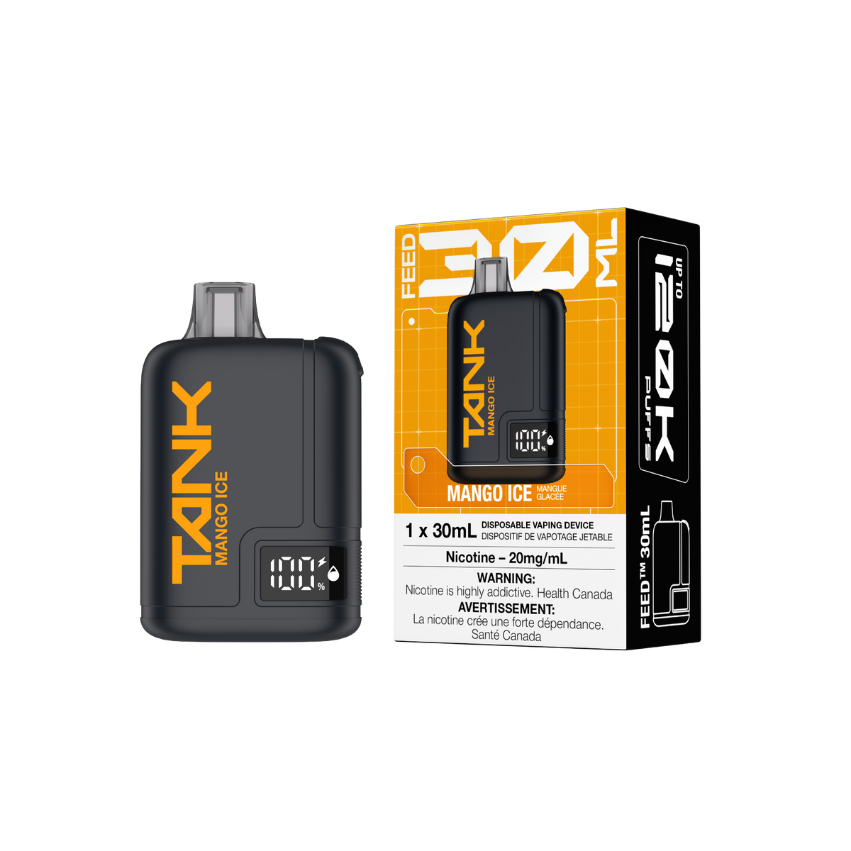 MANGO ICE - FEED TANK 120K (30mL)