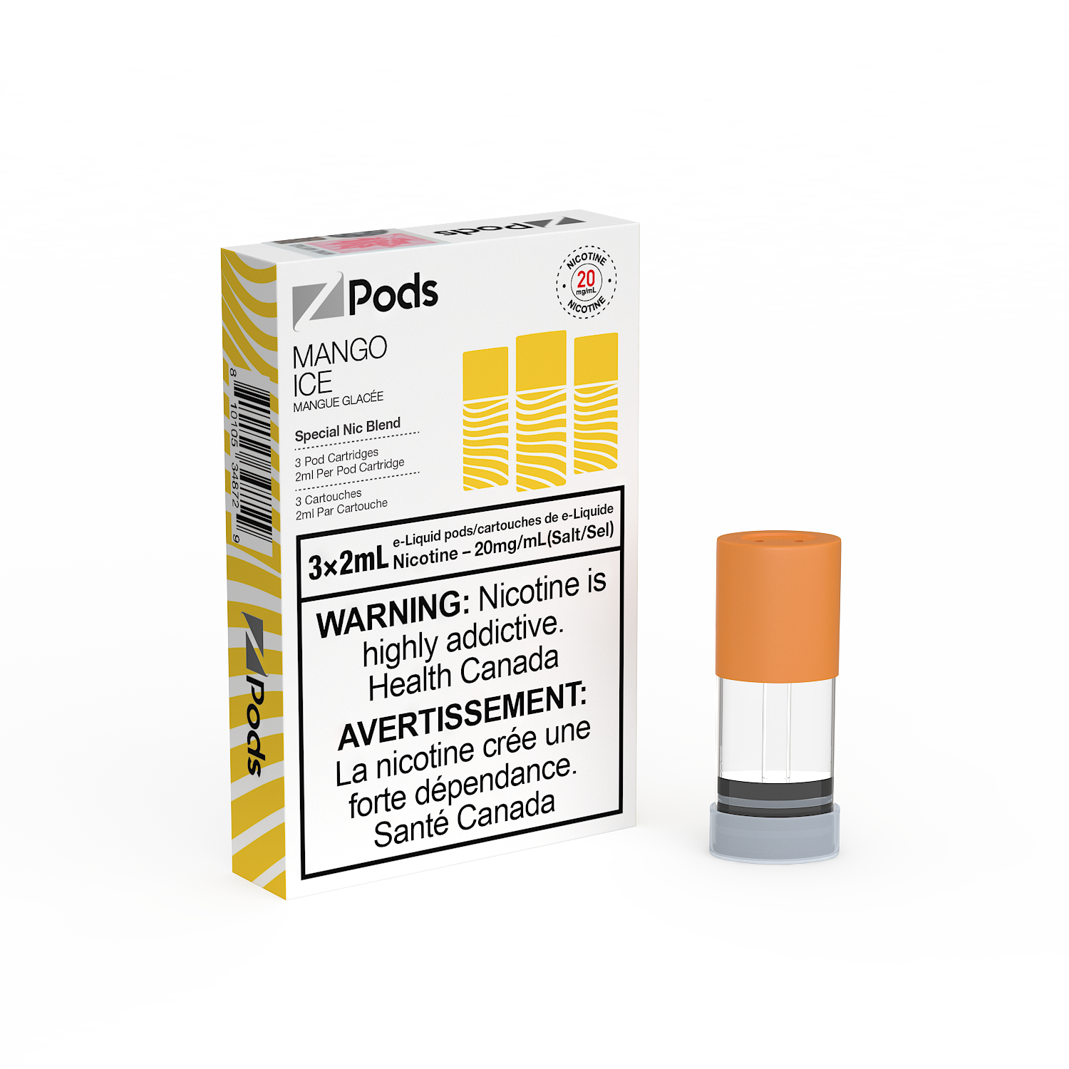 geekvape aegis solo 3 istruzioni Z-PODS: MANGO ICE