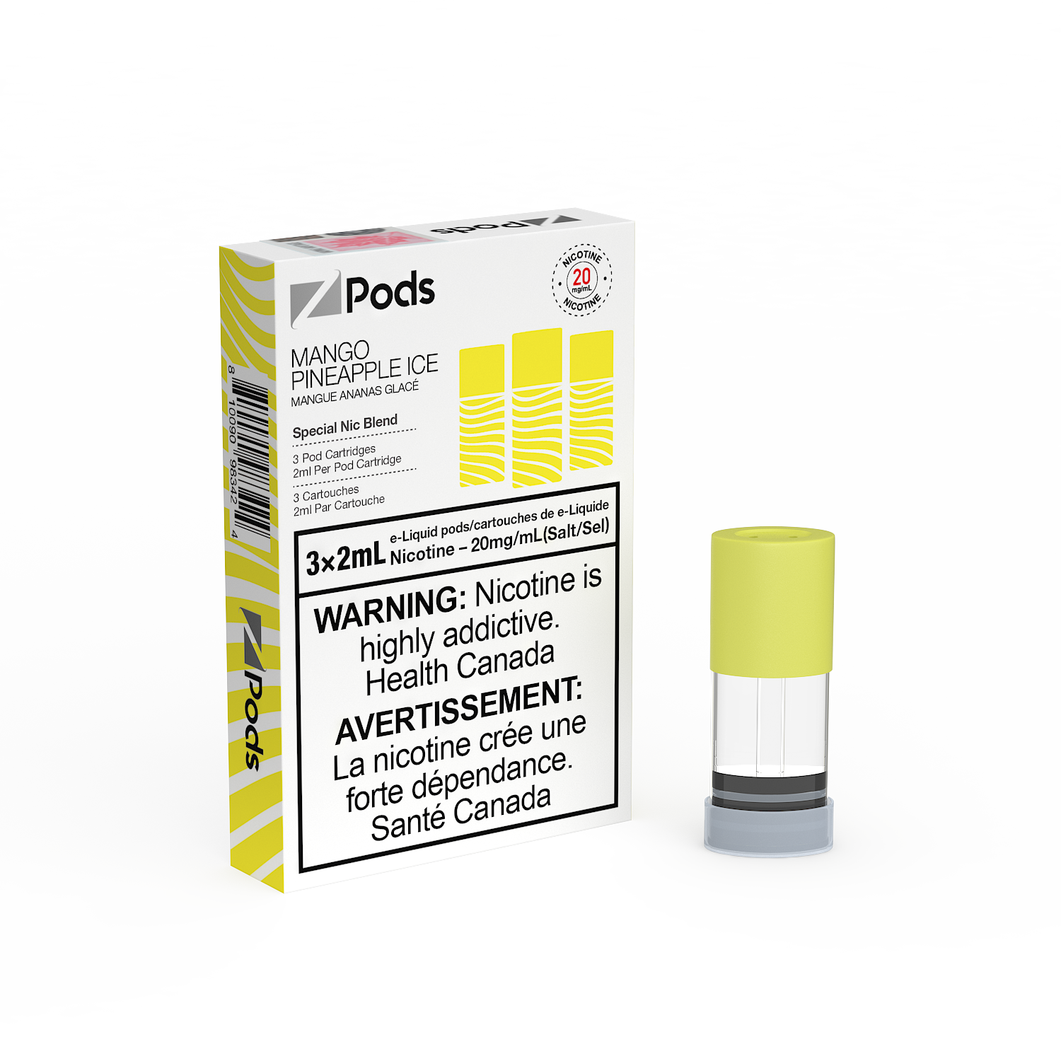 Z-PODS: MANGO PINEAPPLE ICE (ONTARIO)