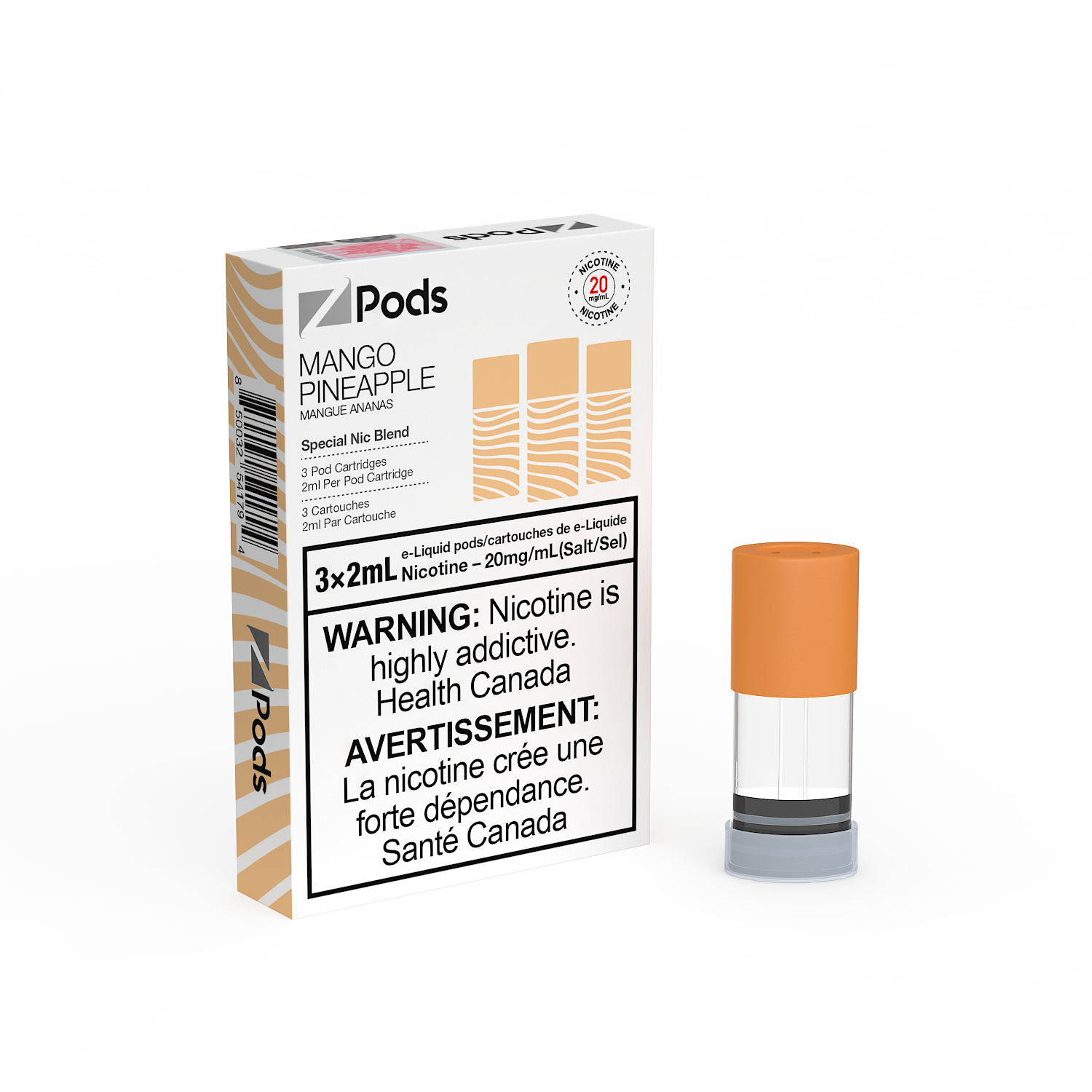 Z-PODS: MANGO PINEAPPLE (ONTARIO)