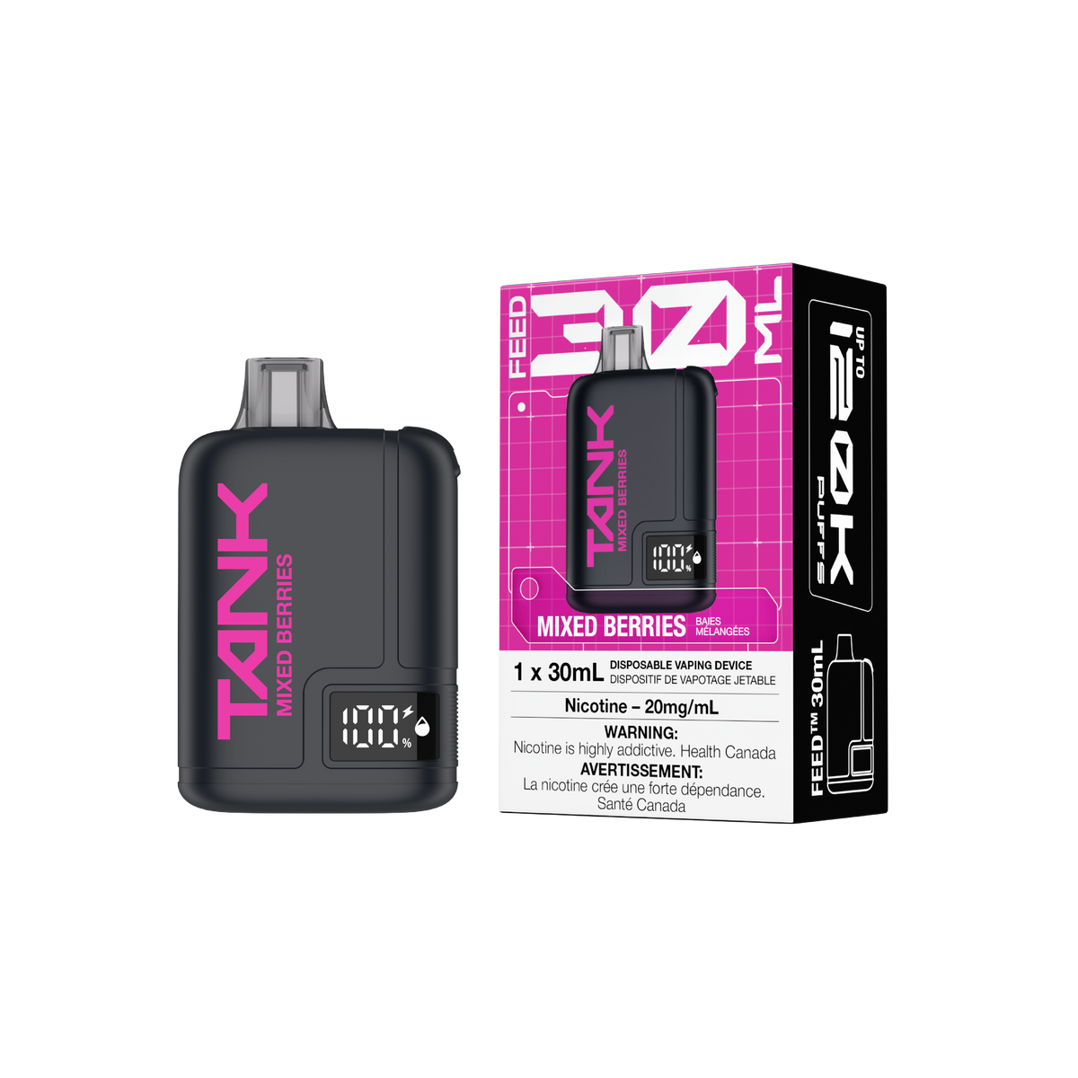 MIXED BERRIES - FEED TANK 120K (30mL)
