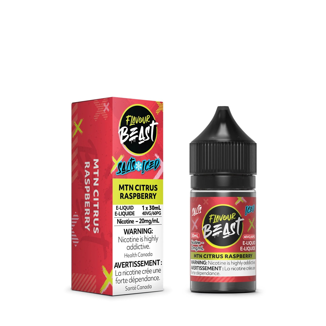 MTN CITRUS RASPBERRY - FLAVOUR BEAST E LIQUID (30mL) (ONTARIO) MTN CITRUS RASPBERRY - FLAVOUR BEAST E LIQUID (30mL) (ONTARIO)