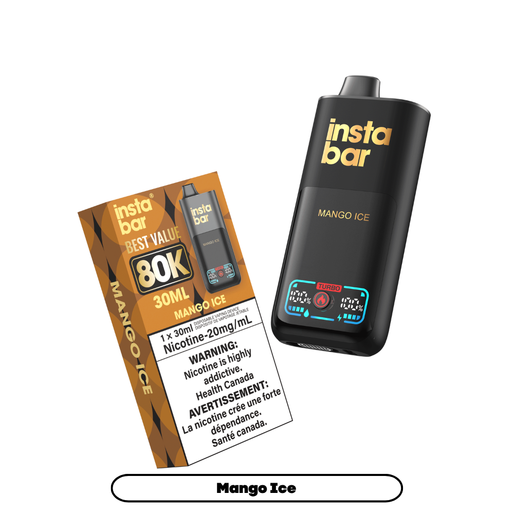 MANGO ICE - INSTA BAR 80K (30mL) MANGO ICE - INSTA BAR 80K (30mL)