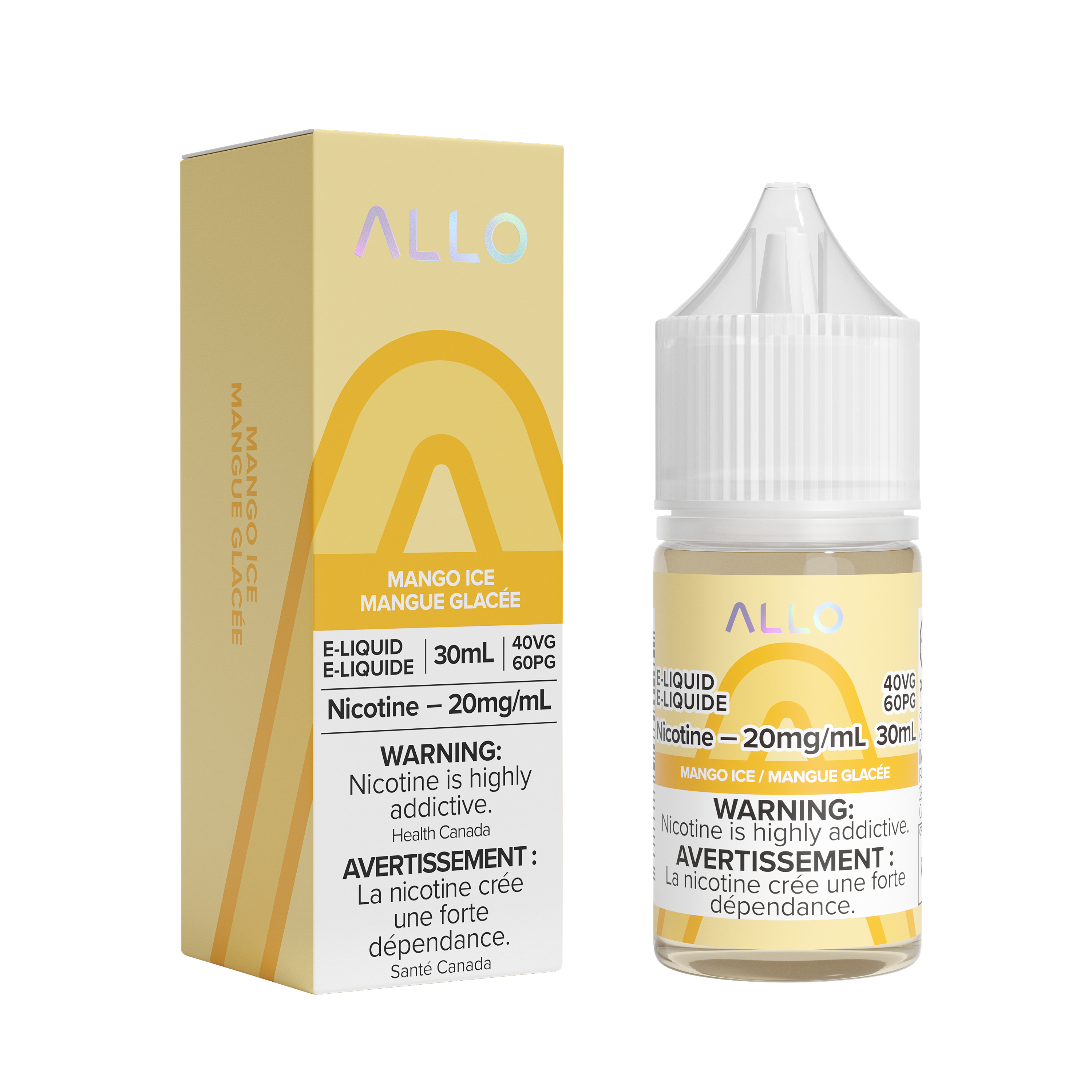 ALLO E-LIQUID - MANGO ICE (ONTARIO)