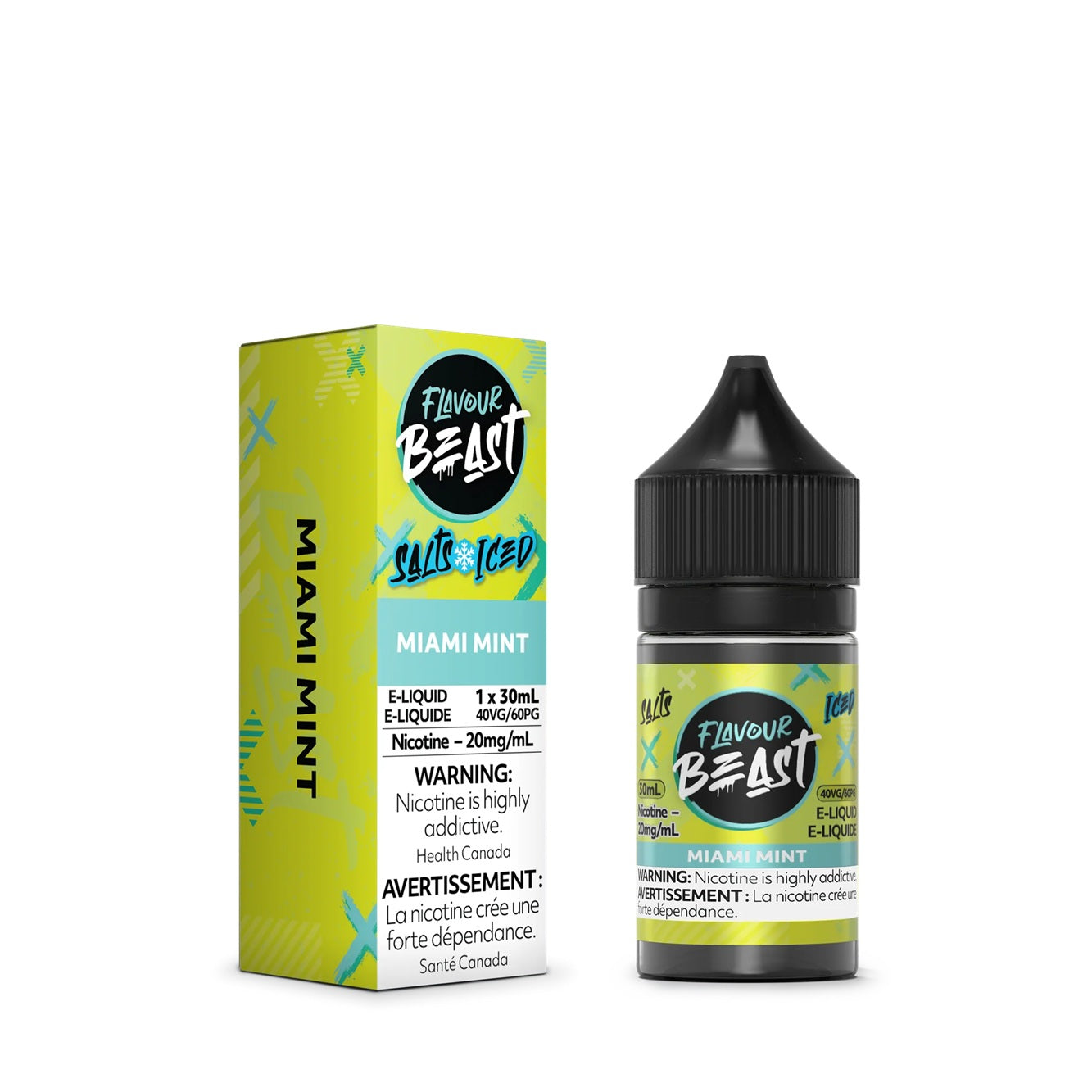 MIAMI MINT - FLAVOUR BEAST E LIQUID (30mL) (ONTARIO)