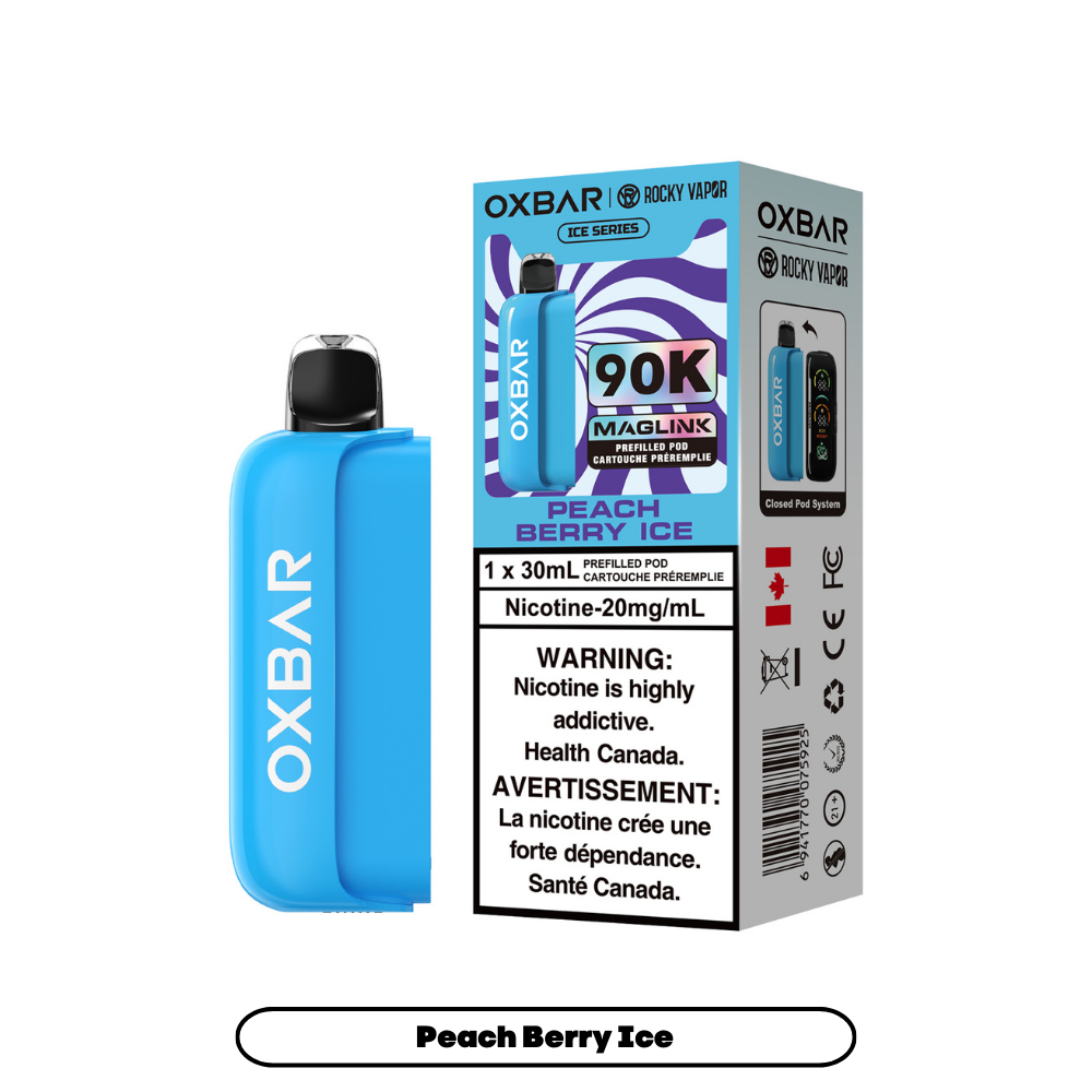 PEACH BERRY ICE - OXBAR MAGLINK (POD ONLY, MAGLINK DEVICE REQUIRED) (30mL)