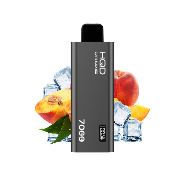 PEACH ICE - HQD CUVIE SLICK PRO (RECHARGEABLE)