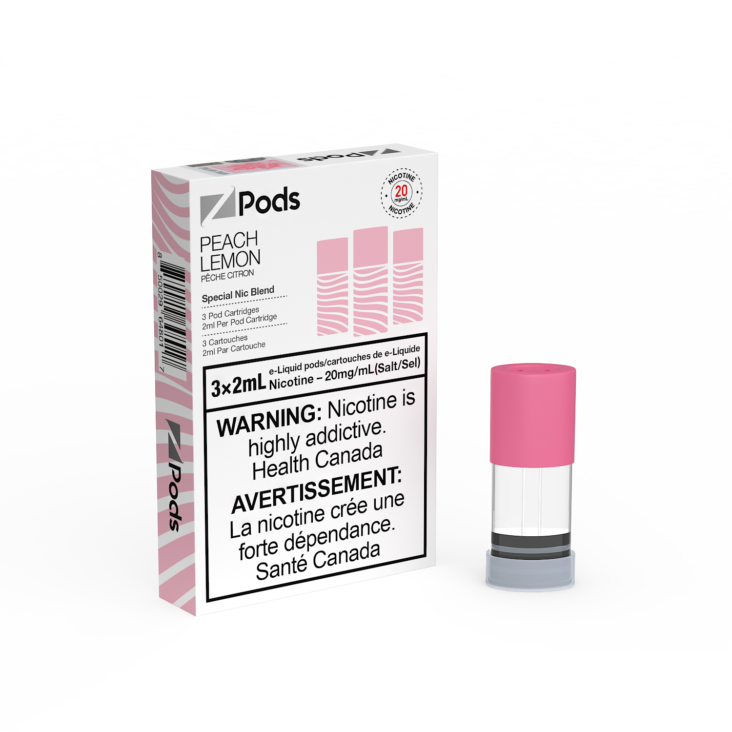 Z-PODS: PEACH LEMON (ONTARIO)