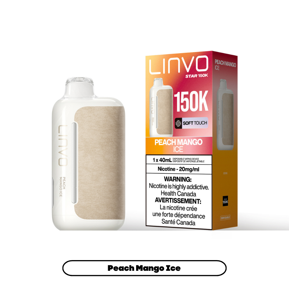 PEACH MANGO ICE - LINVO STAR 150K (40mL)
