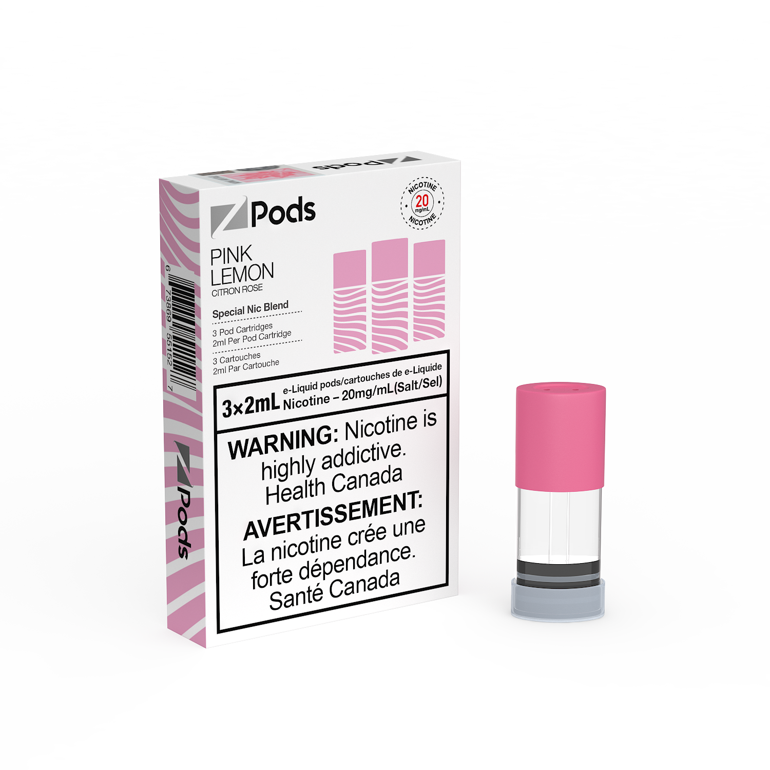 Z-PODS: PINK LEMON (ONTARIO)