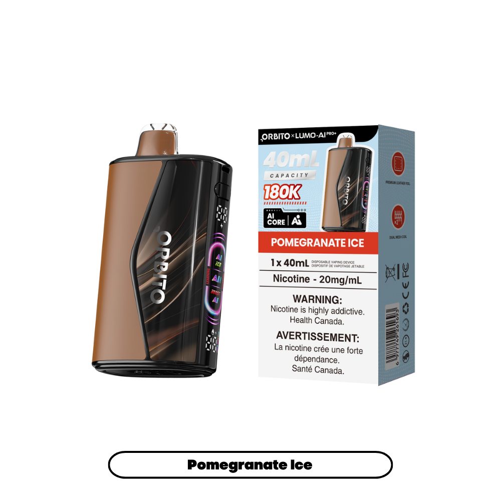 POMEGRANATE ICE - ORBITO LUMO AI PRO+ 180K (40mL)