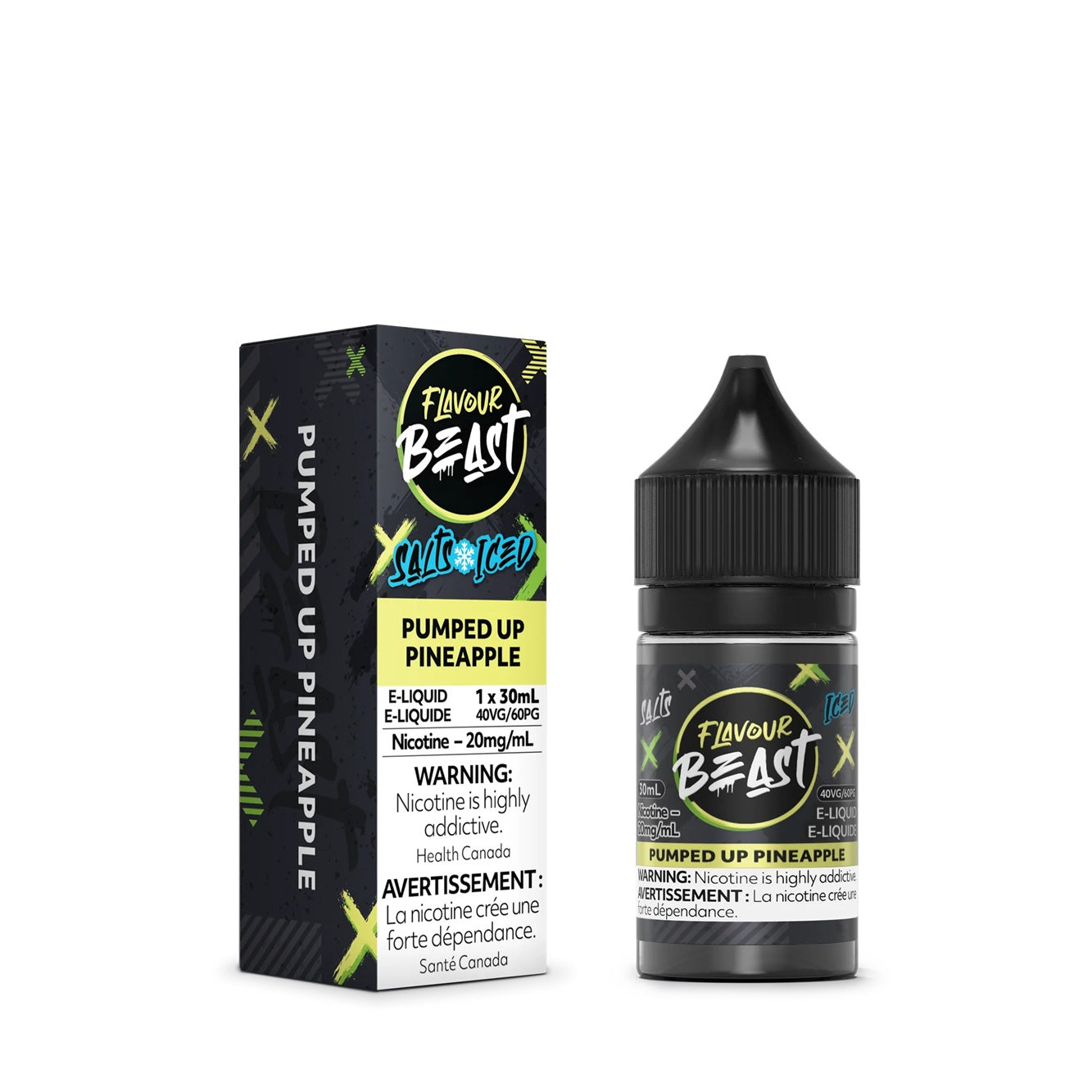 PUMPED UP PINEAPPLE - FLAVOUR BEAST E LIQUID (30mL) (ONTARIO)