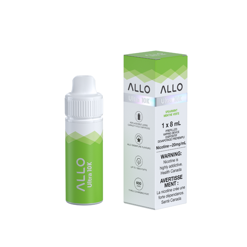 SPEARMINT - ALLO ULTRA 10K (8mL) (DEVICE & POD KIT)
