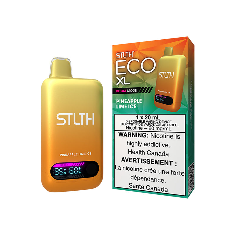 PINEAPPLE LIME ICE - STLTH ECO XL DISPOSABLE (20mL) PINEAPPLE LIME ICE - STLTH ECO XL DISPOSABLE (20mL)