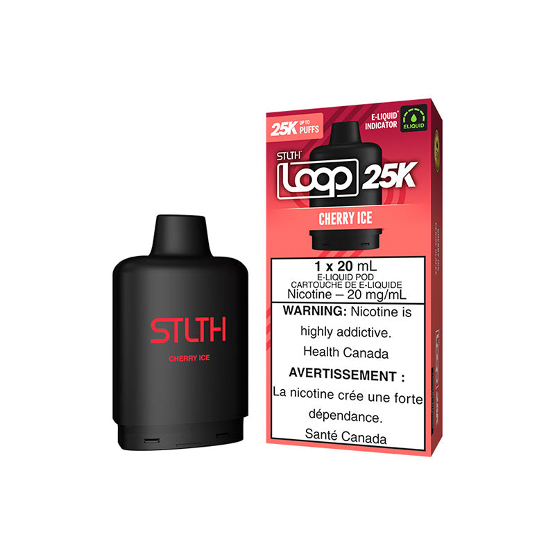 CHERRY ICE - STLTH LOOP 25K (20mL) (ONTARIO)