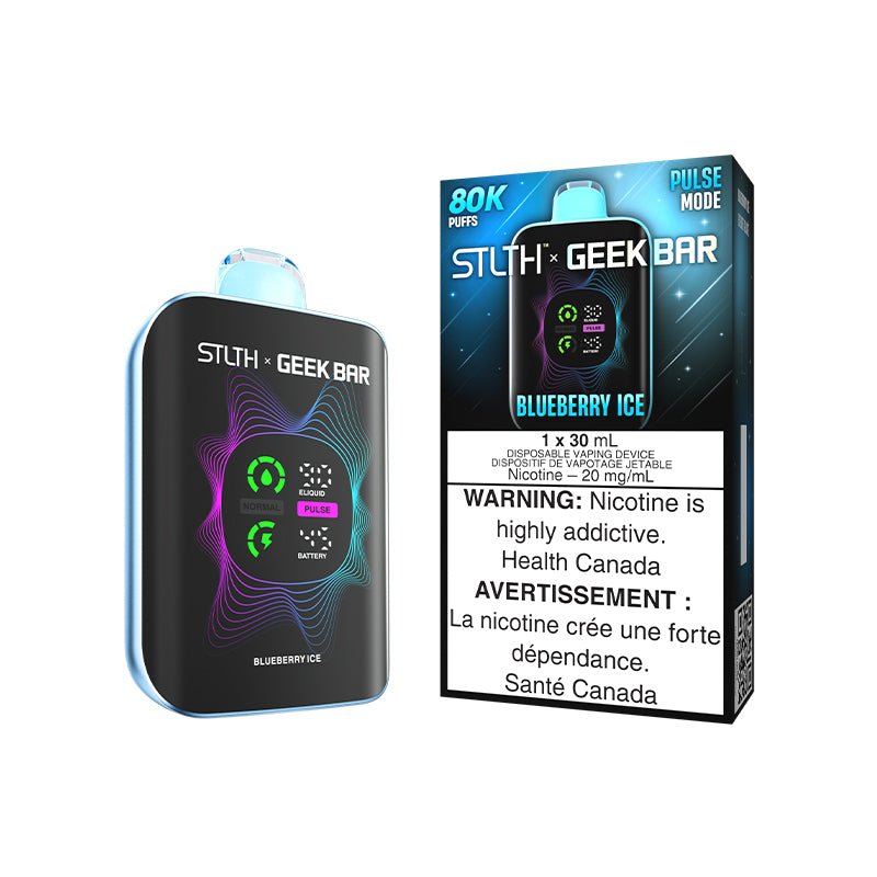 BLUEBERRY ICE - STLTH X GEEK BAR DISPOSABLE (30mL)