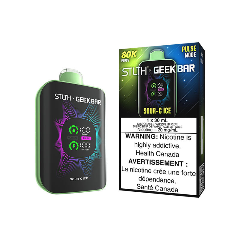 SOUR-C ICE - STLTH X GEEK BAR DISPOSABLE (30mL)