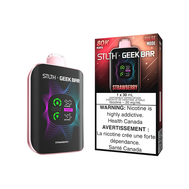 STRAWBERRY - STLTH X GEEK BAR DISPOSABLE (30mL)