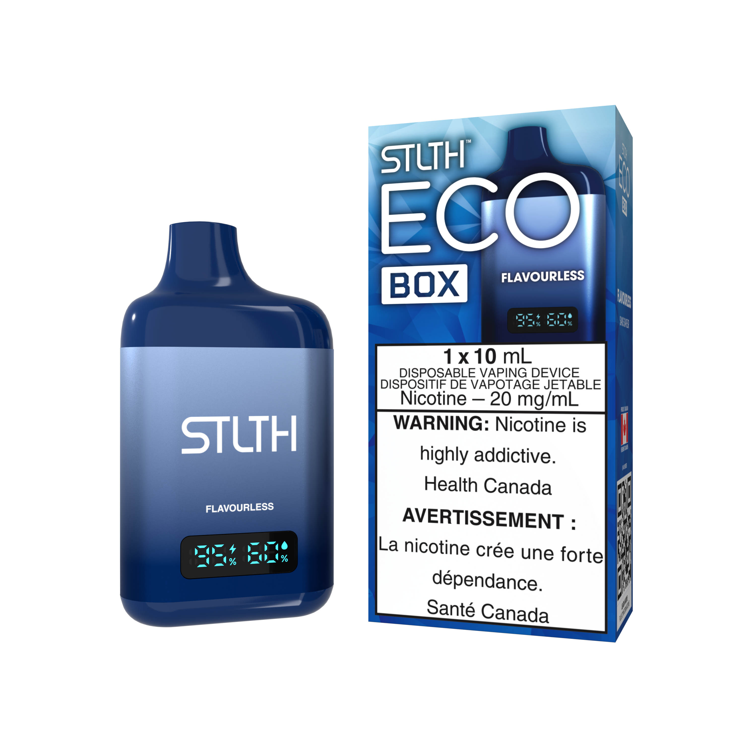 FLAVOURLESS / FLAVORLESS - STLTH ECO BOX DISPOSABLE