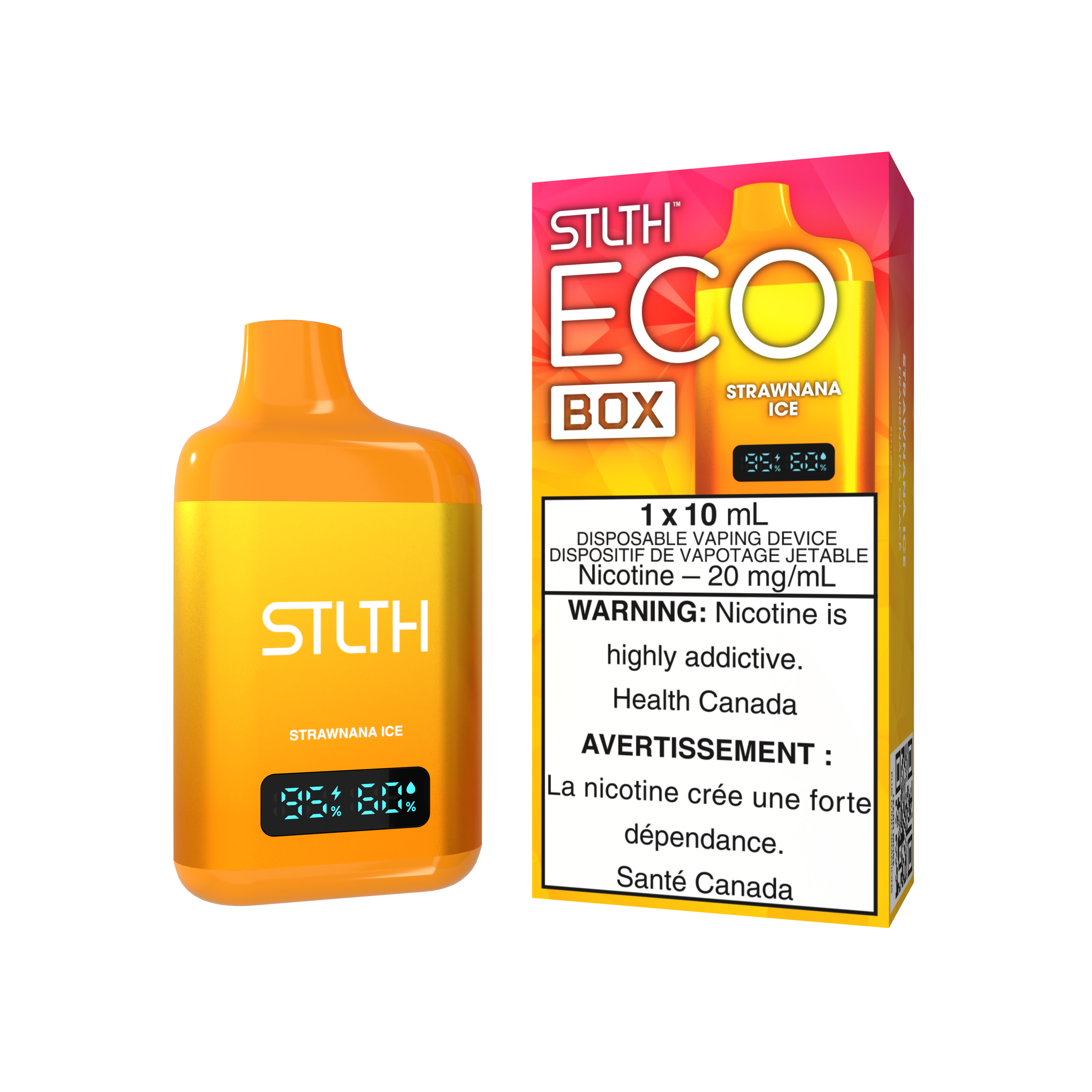 STRAWNANA ICE - STLTH ECO BOX DISPOSABLE