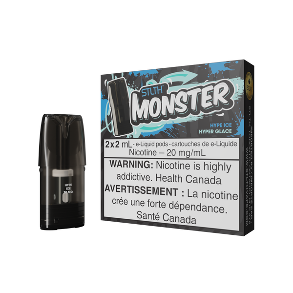 STLTH MONSTER POD PACK HYPE GLACE
