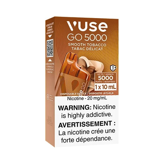 SMOOTH TOBACCO - VUSE GO 5K 2.0 (ONTARIO)